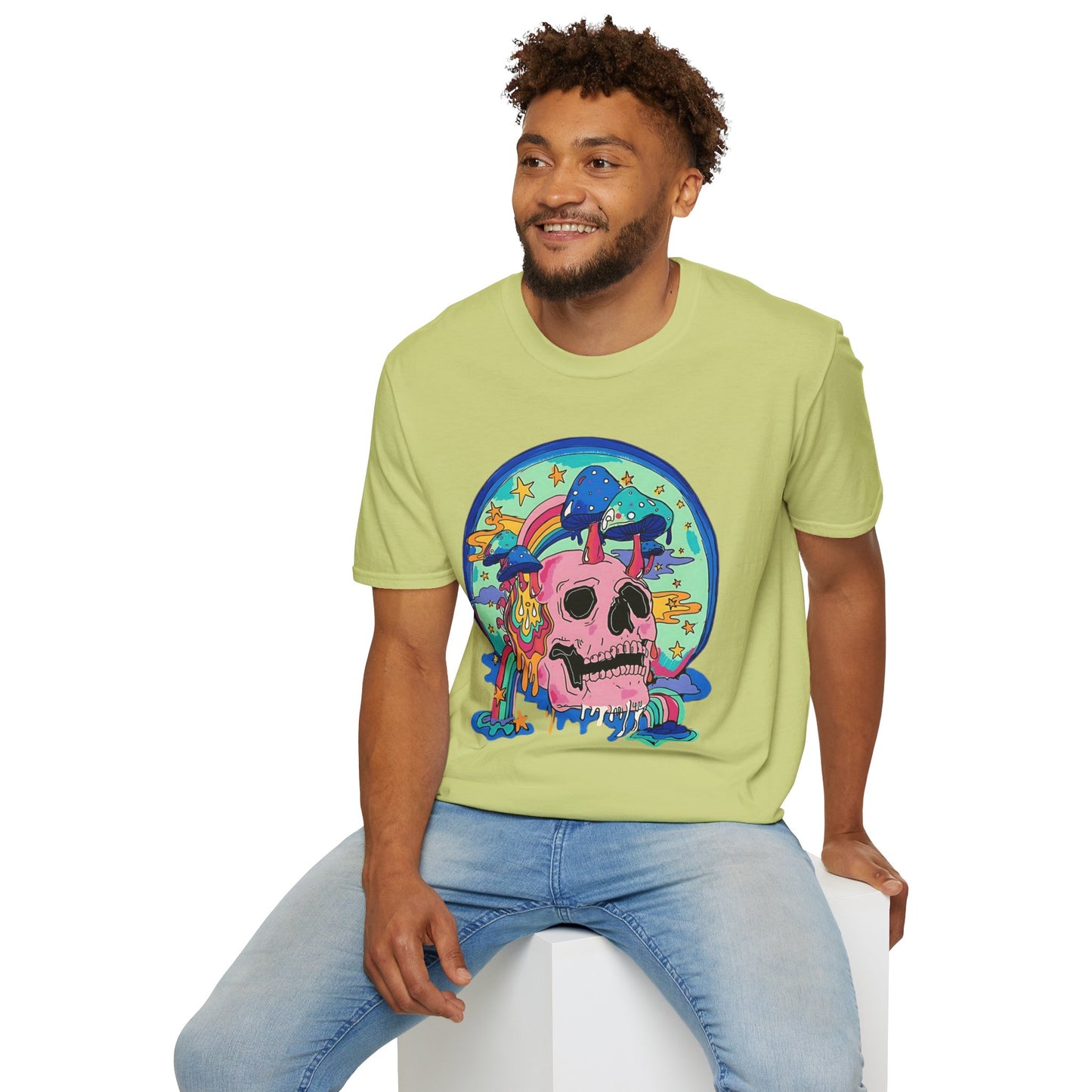 Skull Tee Shirt, Skeleton Shirt, Shirt with Skull, Shirt with Skeleton
