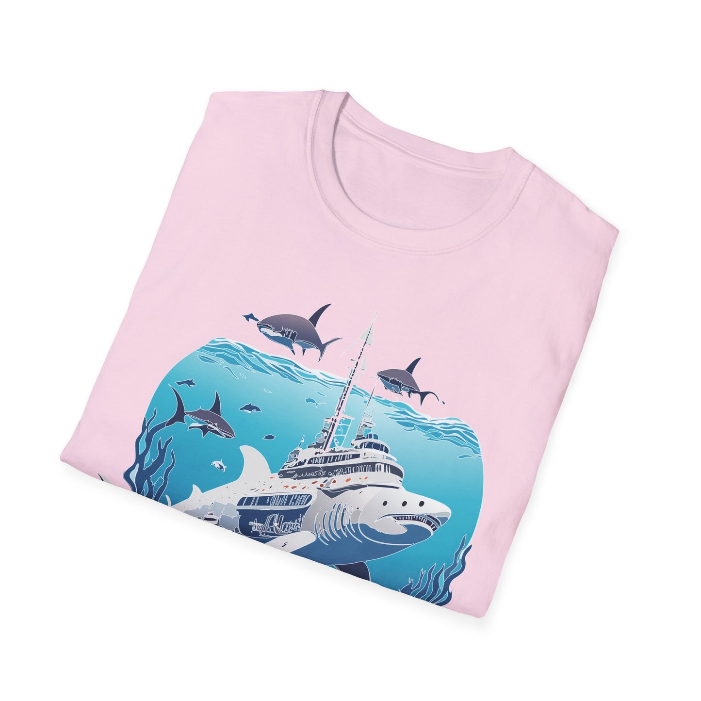 Ocean Tee Shirt, Ocean Shirt, Shirt with Ocean, U boat Tees, Shirt with U-Boat