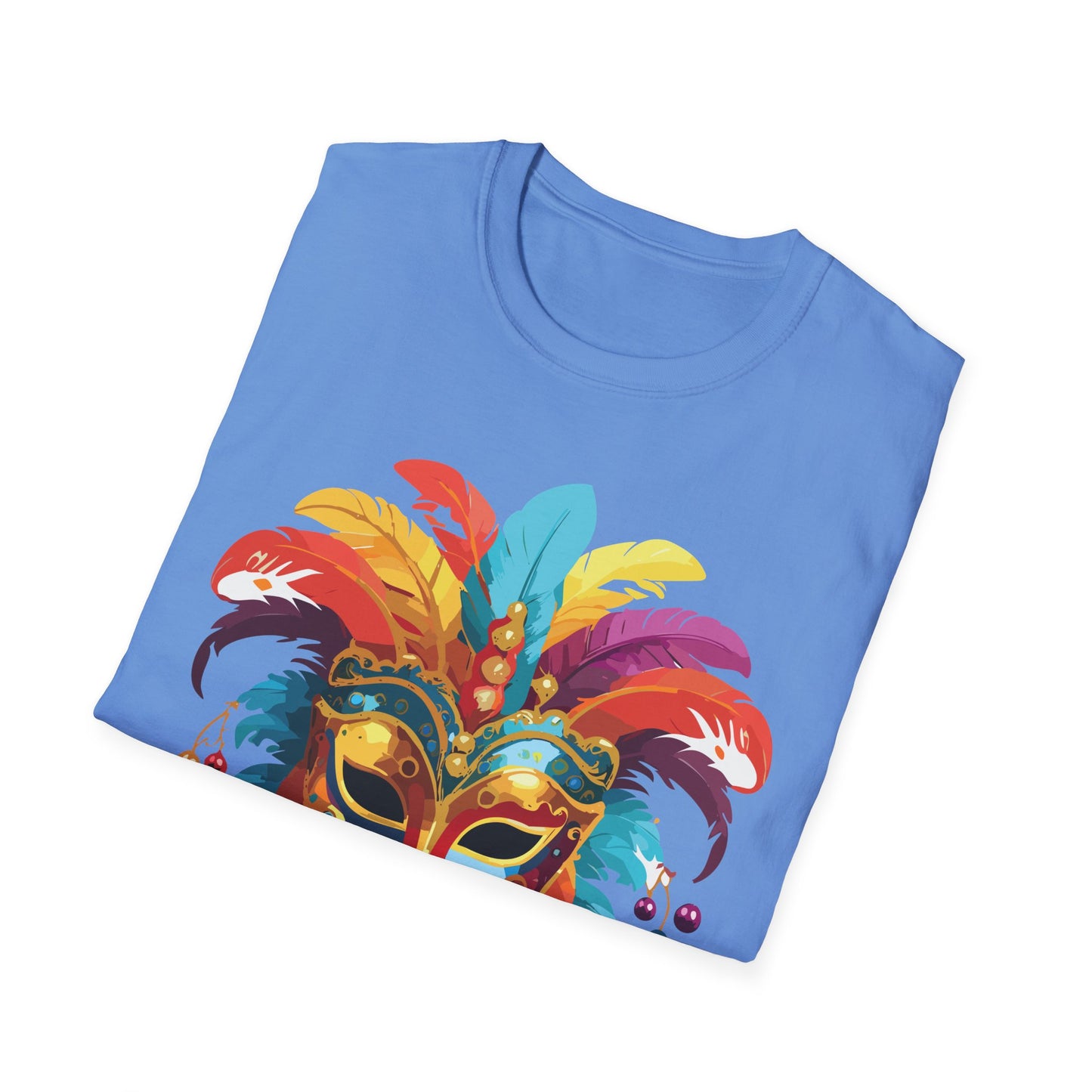 Mask Tee Shirt, Mask Shirt, Shirt with Mask, Masquerade Tees