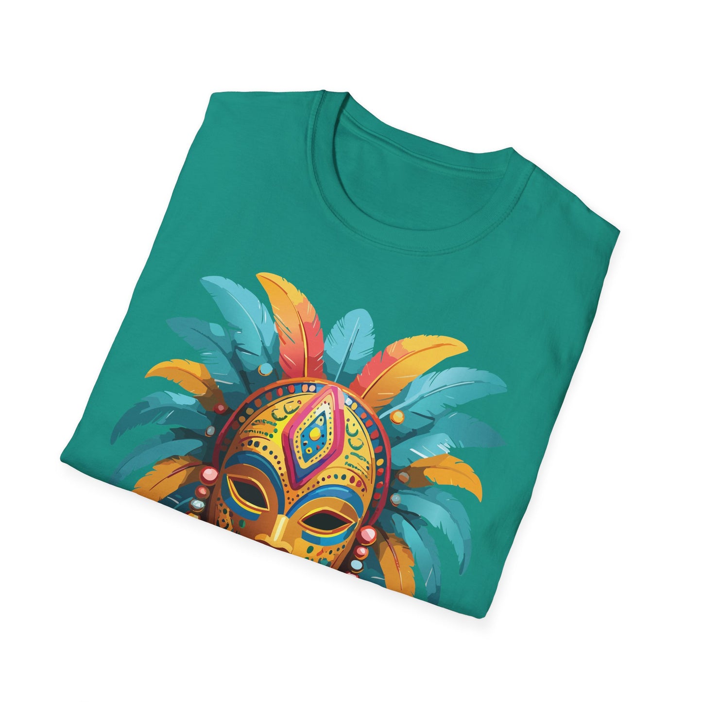 Mask Tee Shirt, Mask Shirt, Shirt with Mask, Masquerade Tees