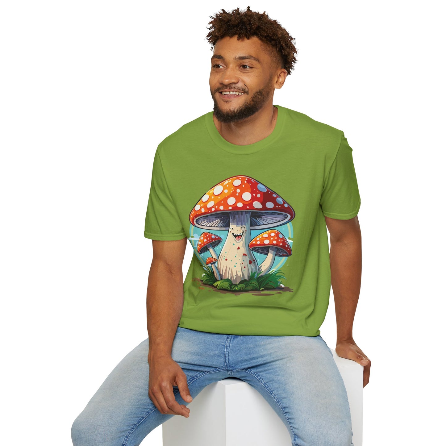 Mashroom Tee Shirt, Mashroom Shirt, Shirt with Funny Mashroom, Shirt with Fungus