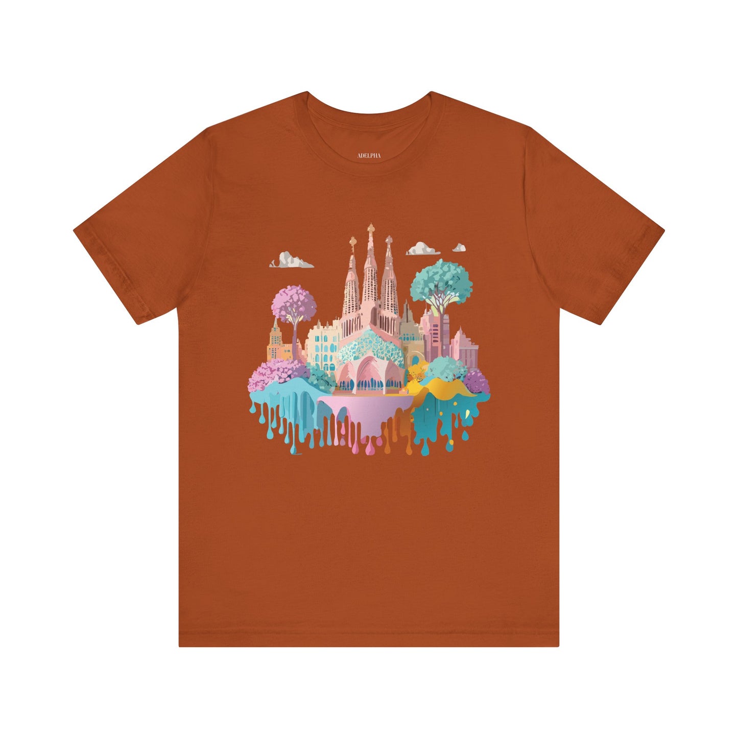Tourist Shirt, Shirt with Barcelona