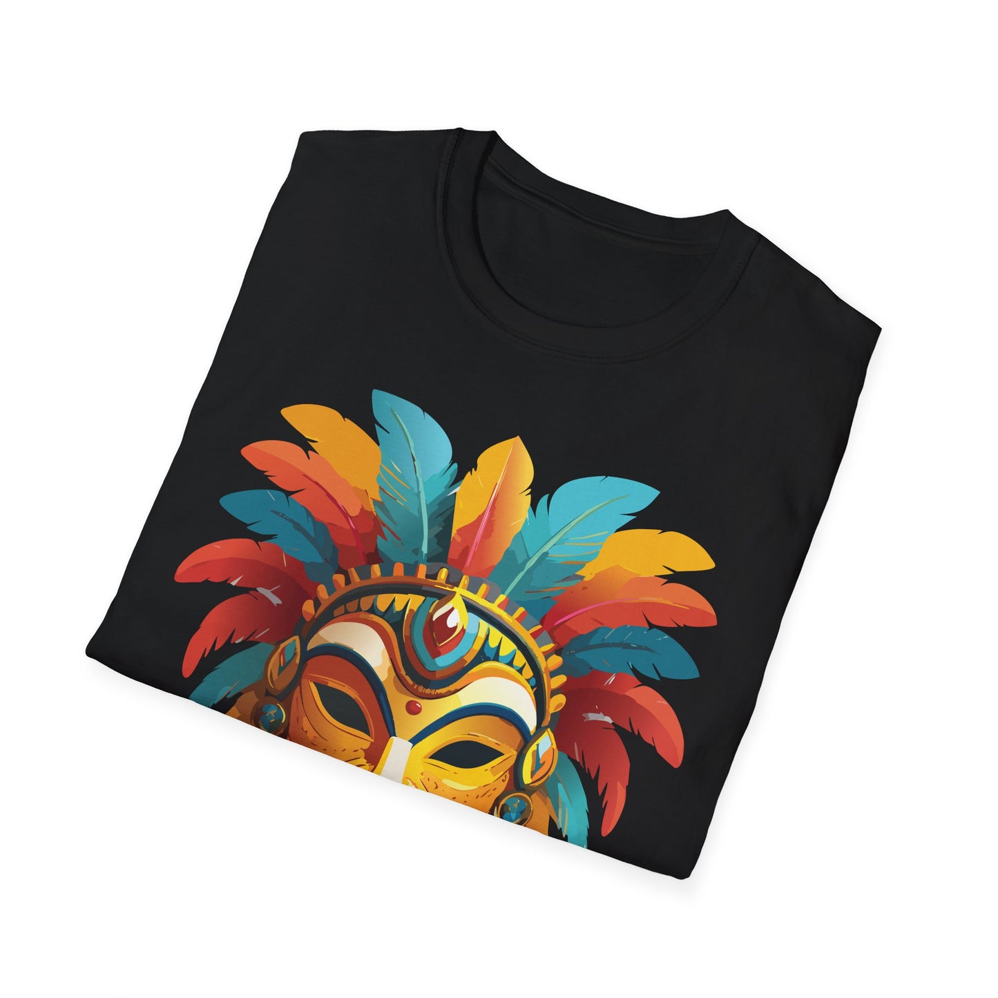 Mask Tee Shirt, Mask Shirt, Shirt with Mask, Masquerade Tees