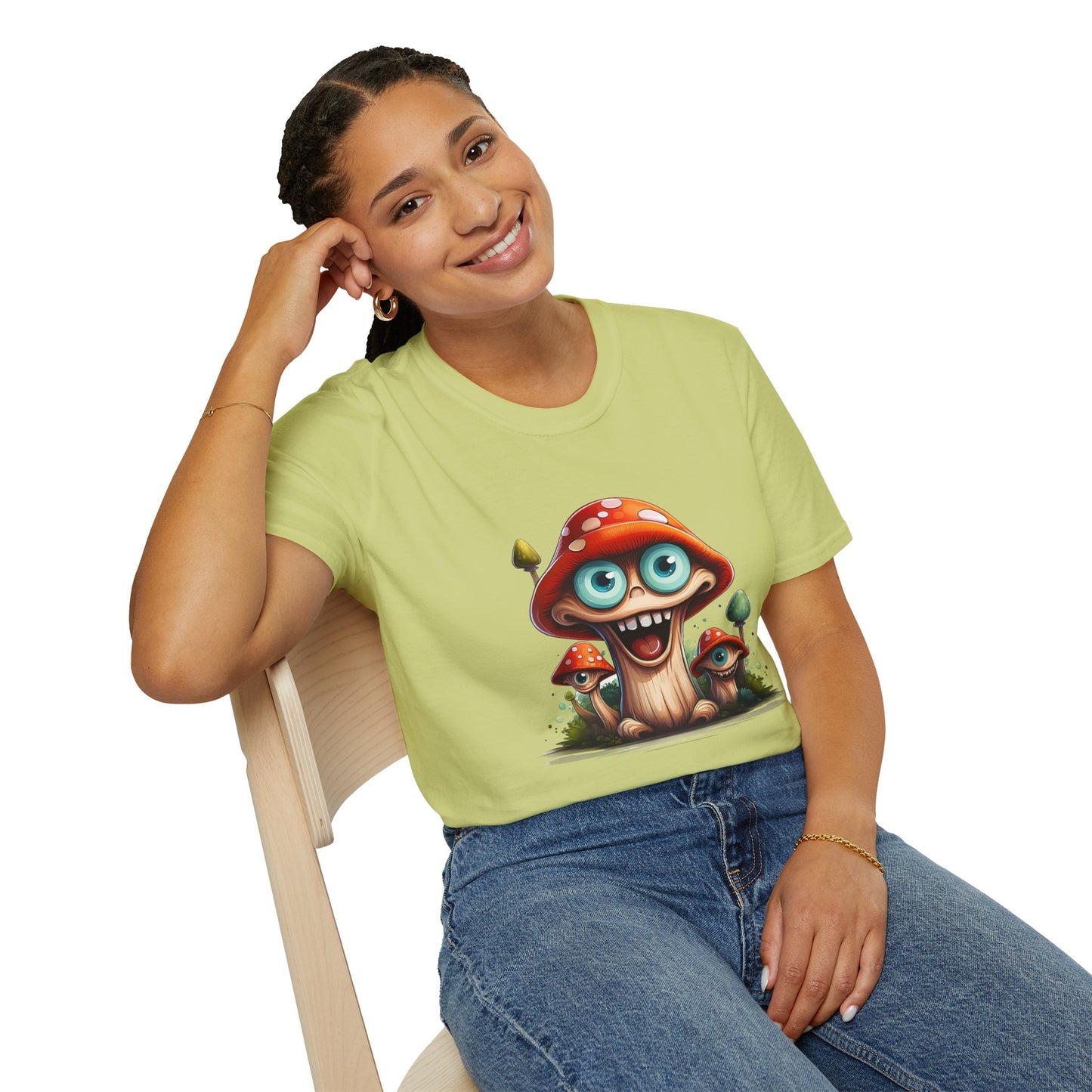 Mashroom Tee Shirt, Mashroom Shirt, Shirt with Funny Mashroom, Shirt with Fungus