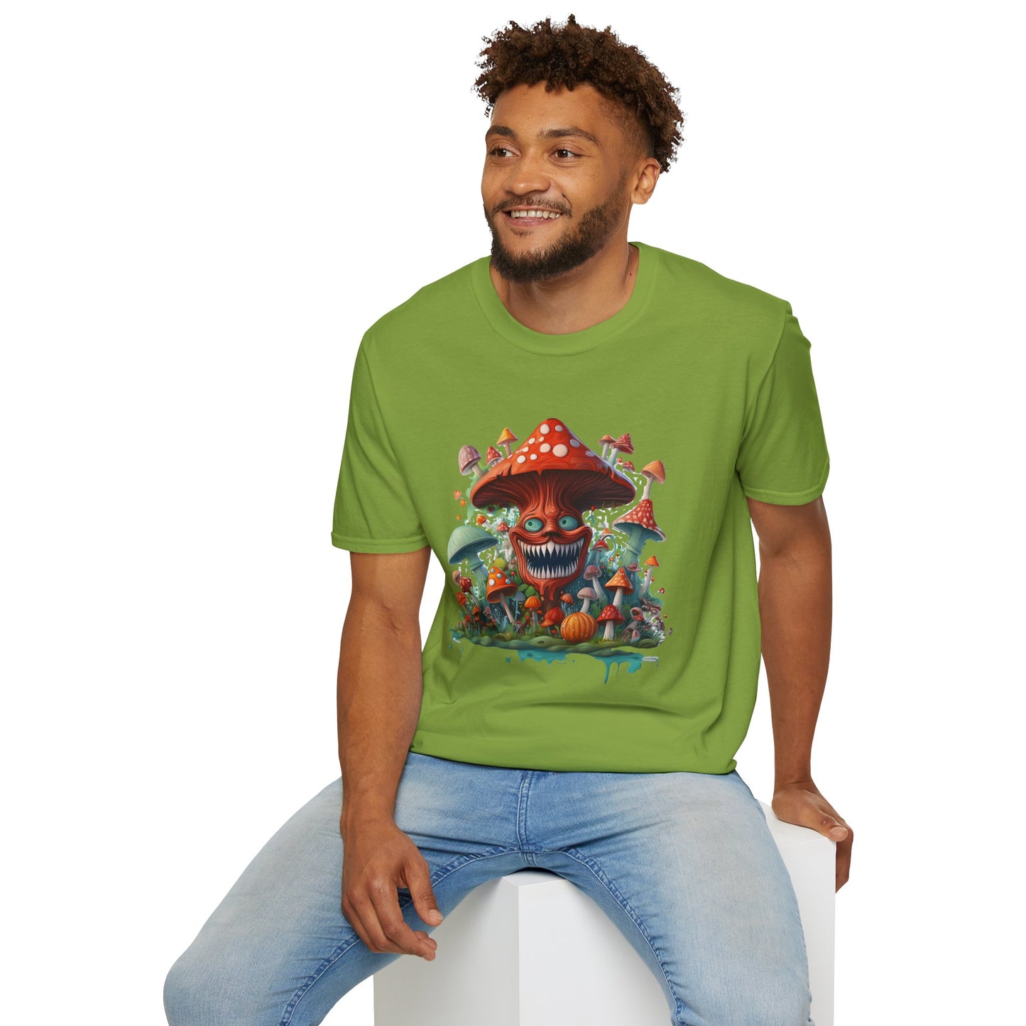 Mashroom Tee Shirt, Mashroom Shirt, Shirt with Funny Mashroom, Shirt with Fungus