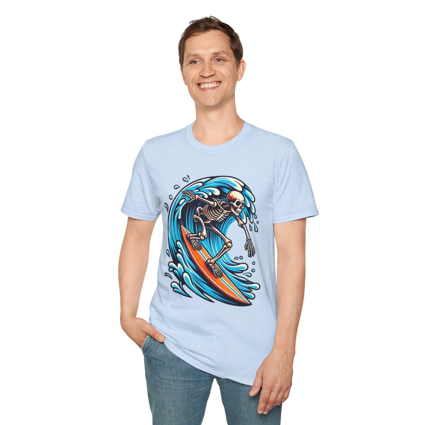 Skull Tee Shirt, Skeleton Shirt, Shirt with Skull, Shirt with Skeleton