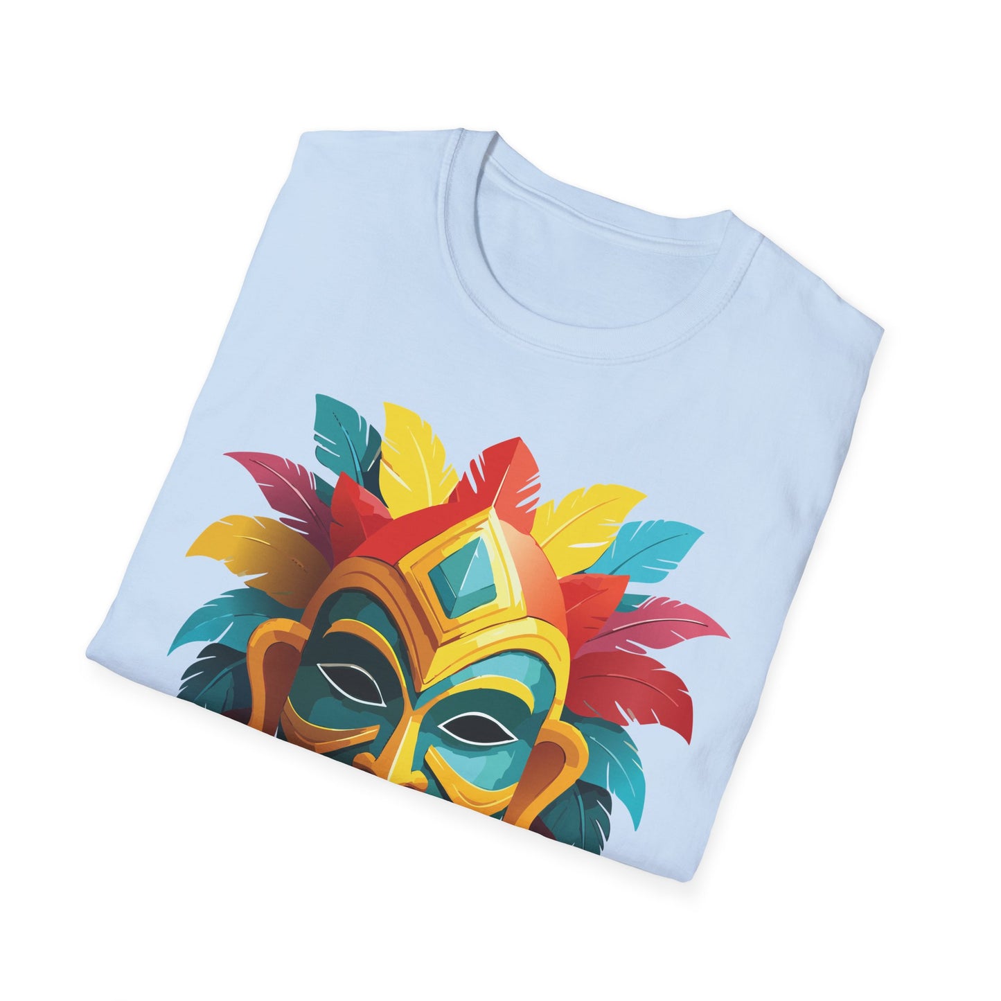 Mask Tee Shirt, Mask Shirt, Shirt with Mask, Masquerade Tees