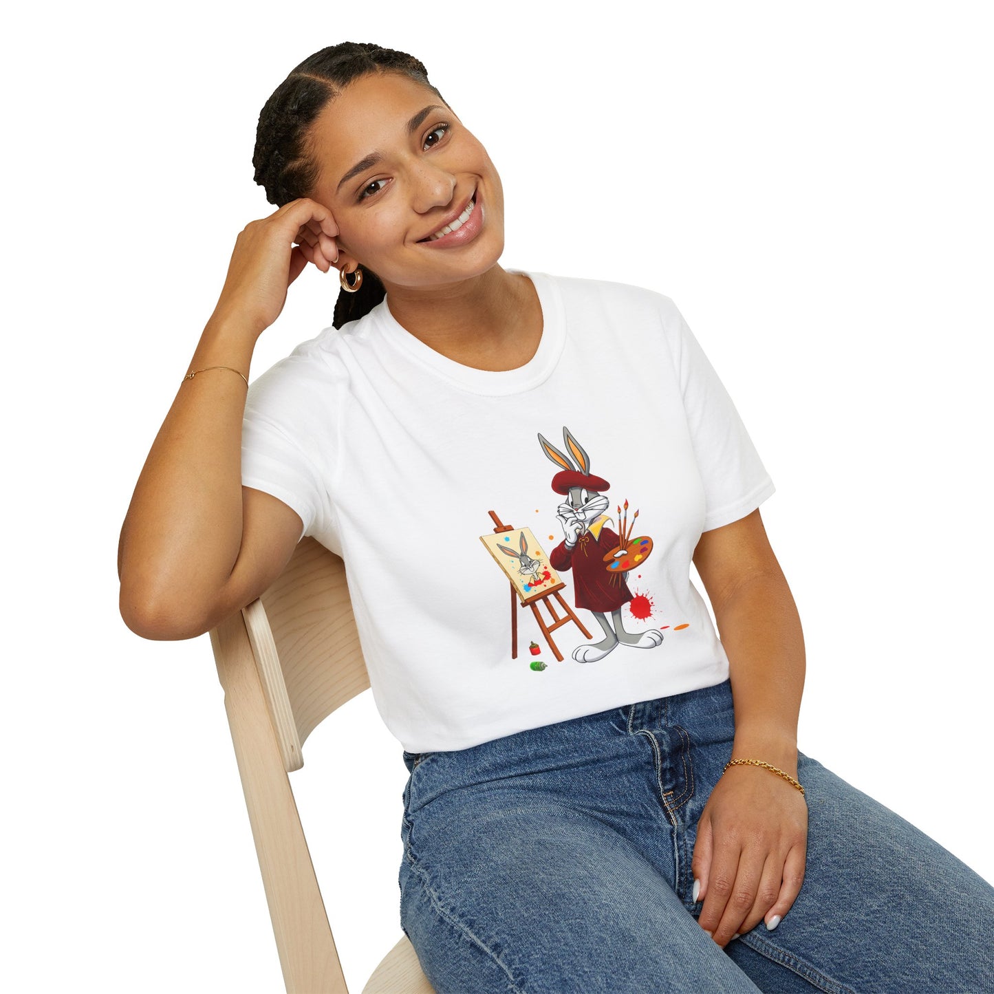 Bugs Bunny Shirt, Bugs Bunny T Shirt, Shirt with Bugs Bunny, T Shirt with Cartoon, Cartoon on T Shirt, Animation Shirt
