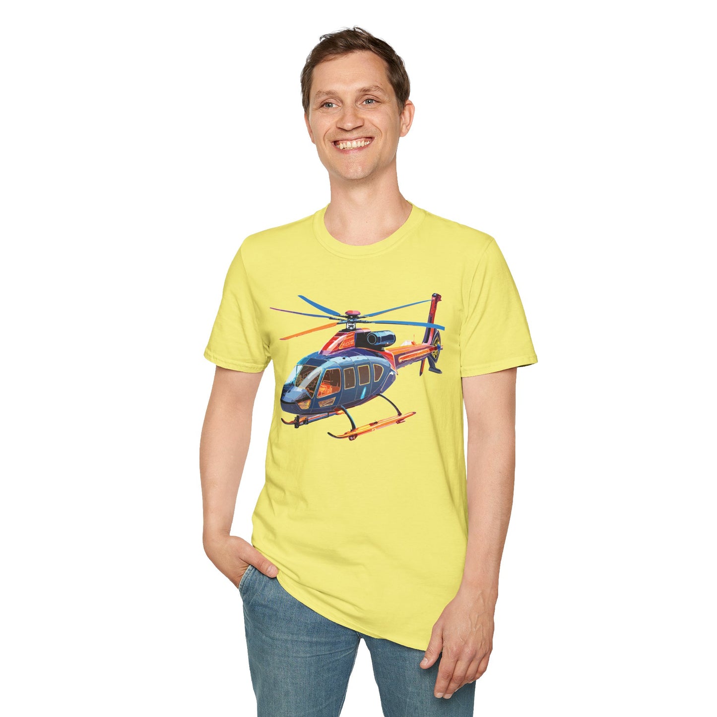 Chopper Shirt, Helicopter Shirt, Shirt with Helicopter, T Shirt with Chopper