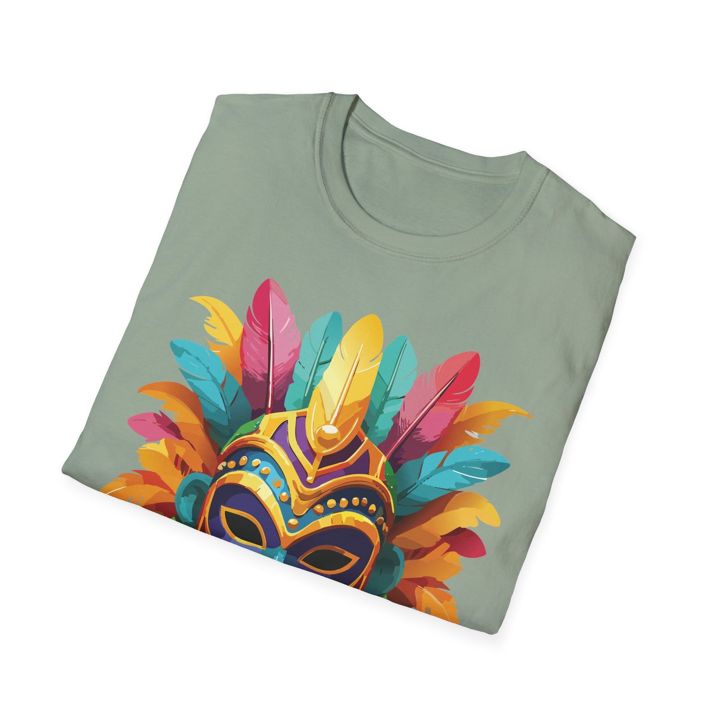 Mask Tee Shirt, Mask Shirt, Shirt with Mask, Masquerade Tees