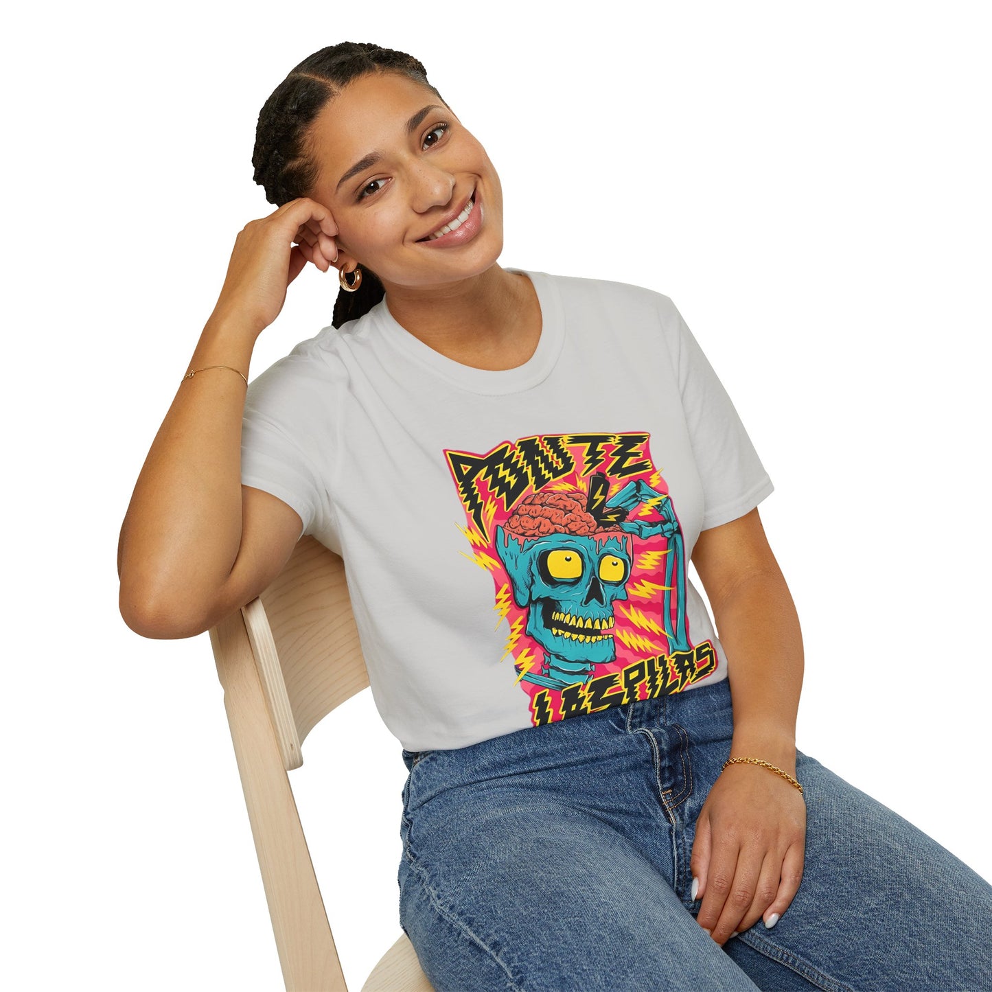 Skull Tee Shirt, Skeleton Shirt, Shirt with Skull, Shirt with Skeleton