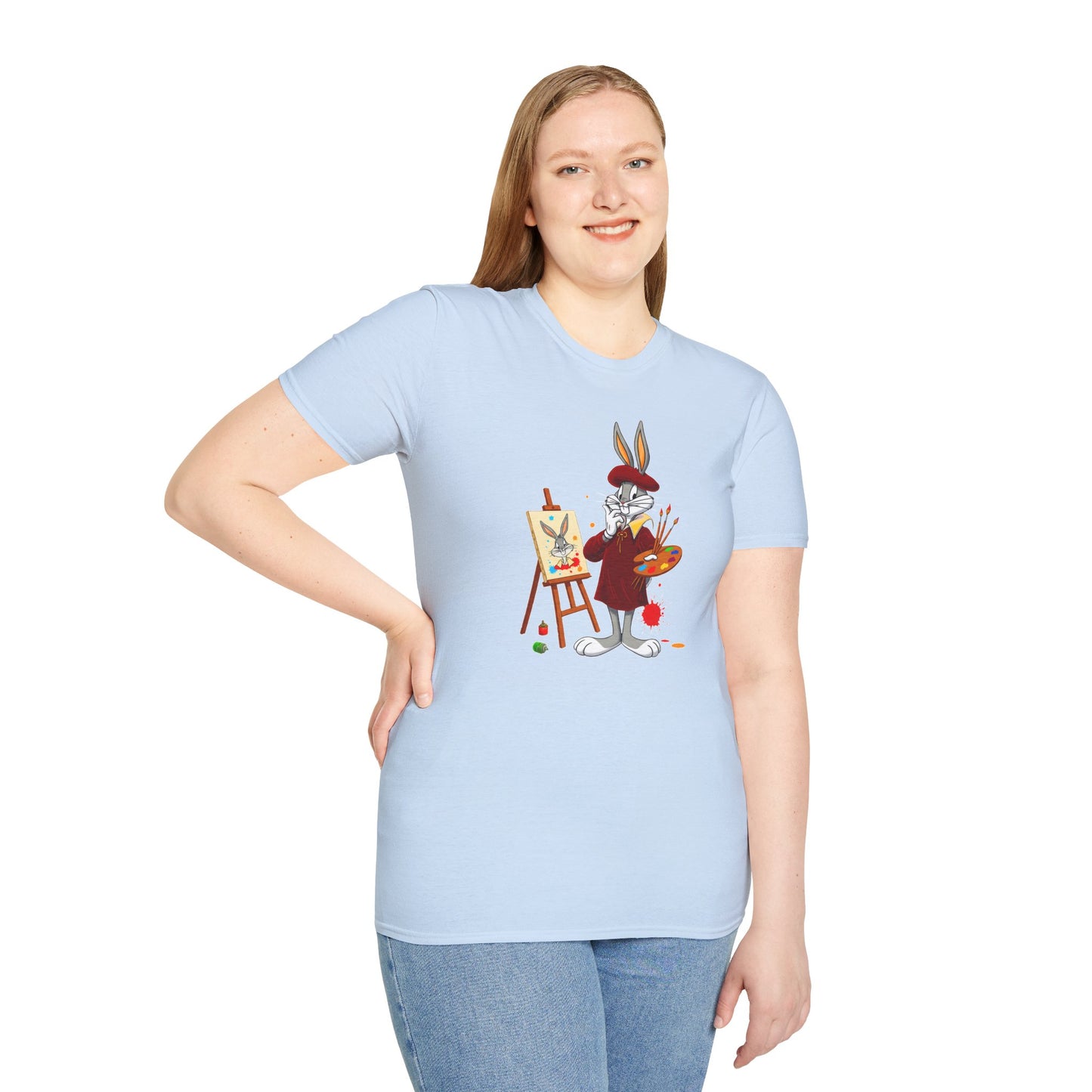 Bugs Bunny Shirt, Bugs Bunny T Shirt, Shirt with Bugs Bunny, T Shirt with Cartoon, Cartoon on T Shirt, Animation Shirt