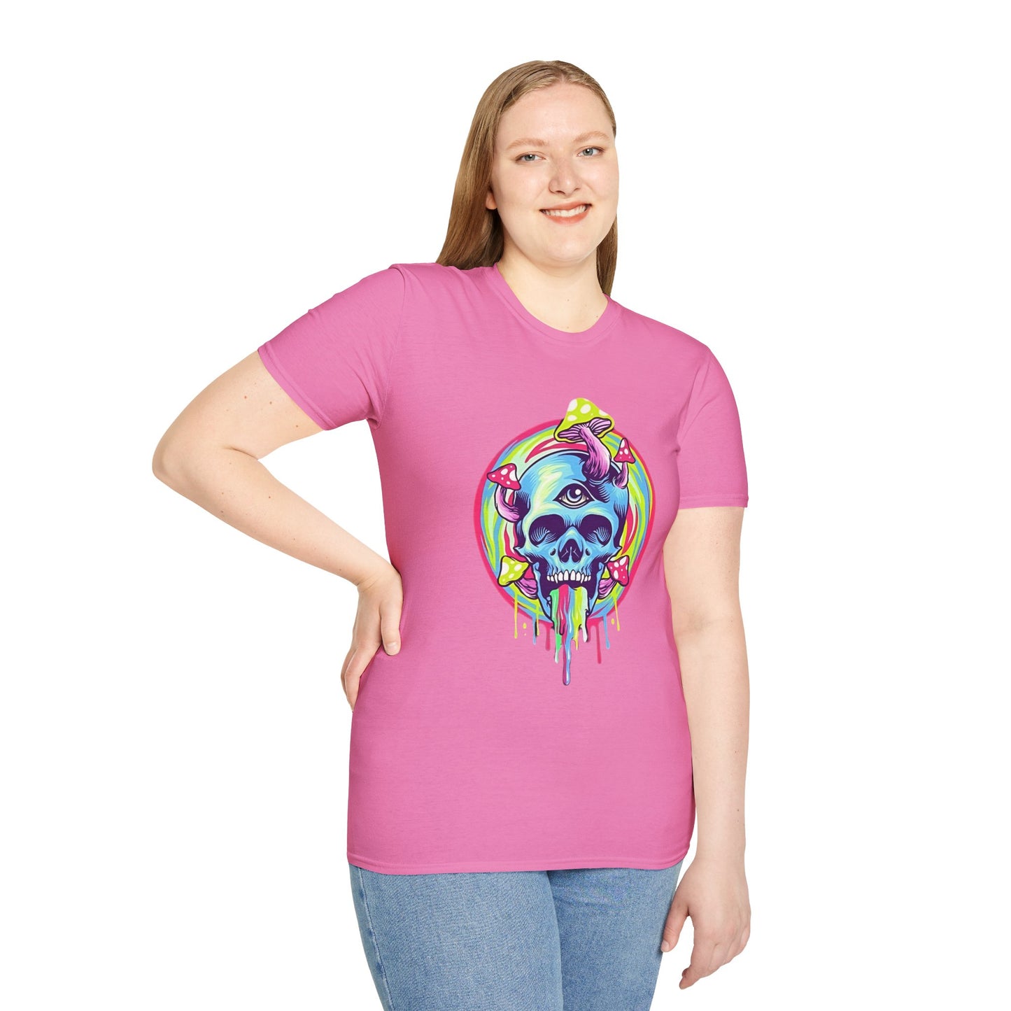 Skull Tee Shirt, Skeleton Shirt, Shirt with Skull, Shirt with Skeleton