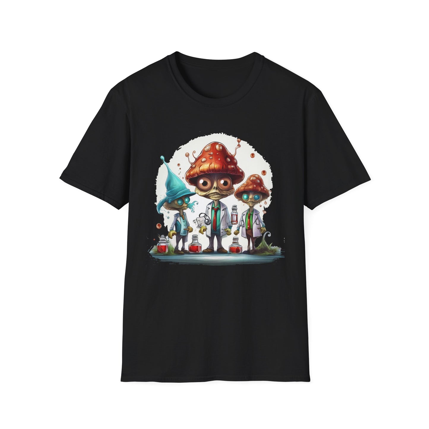 Mashroom Tee Shirt, Mashroom Shirt, Shirt with Funny Mashroom, Shirt with Fungus