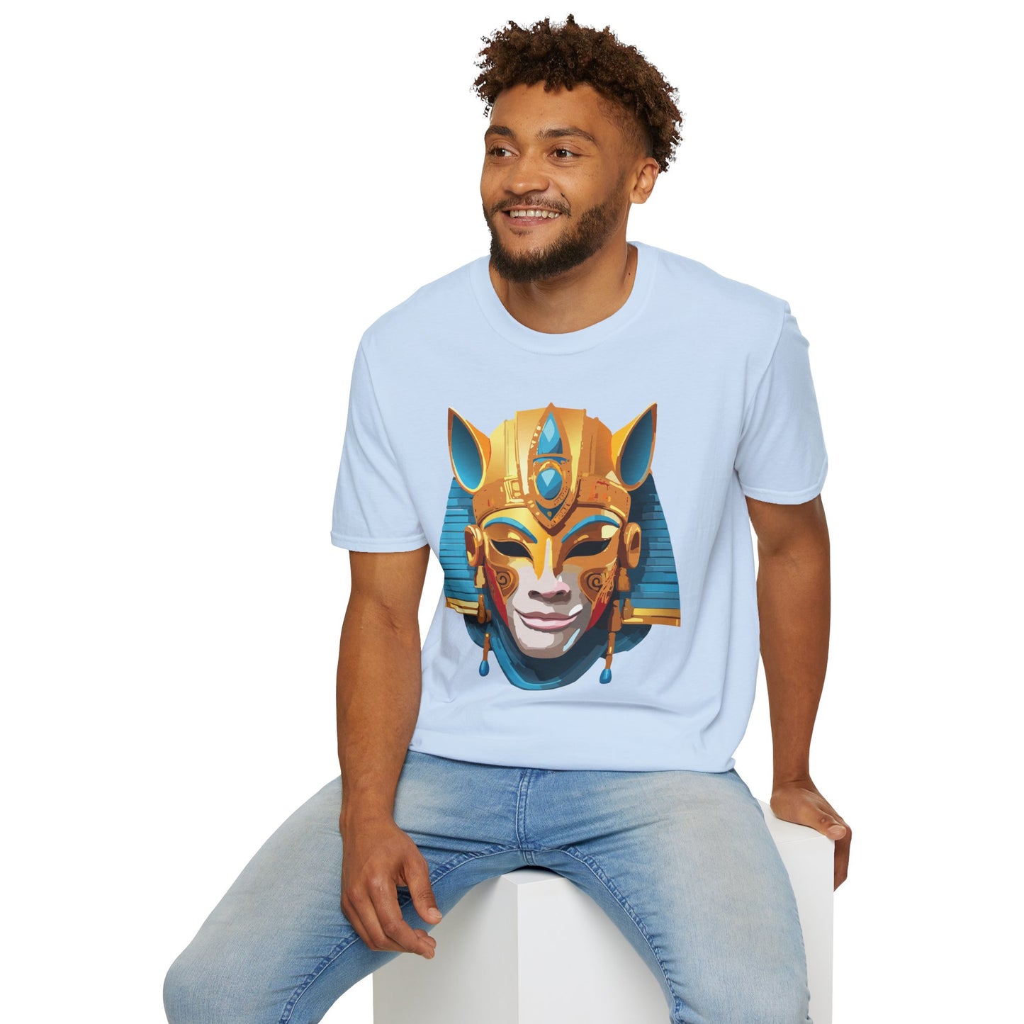 Mask Tee Shirt, Mask Shirt, Shirt with Mask, Masquerade Tees