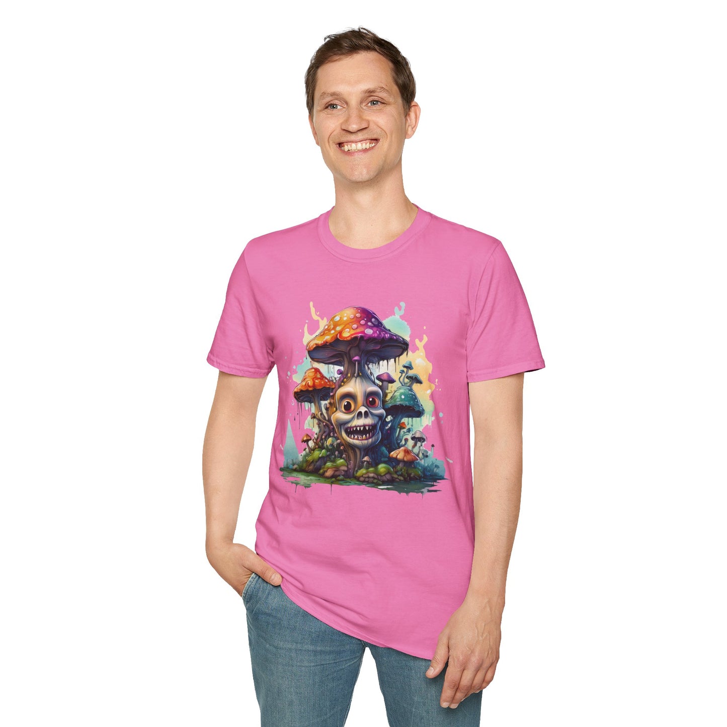 Mashroom Tee Shirt, Mashroom Shirt, Shirt with Funny Mashroom, Shirt with Fungus