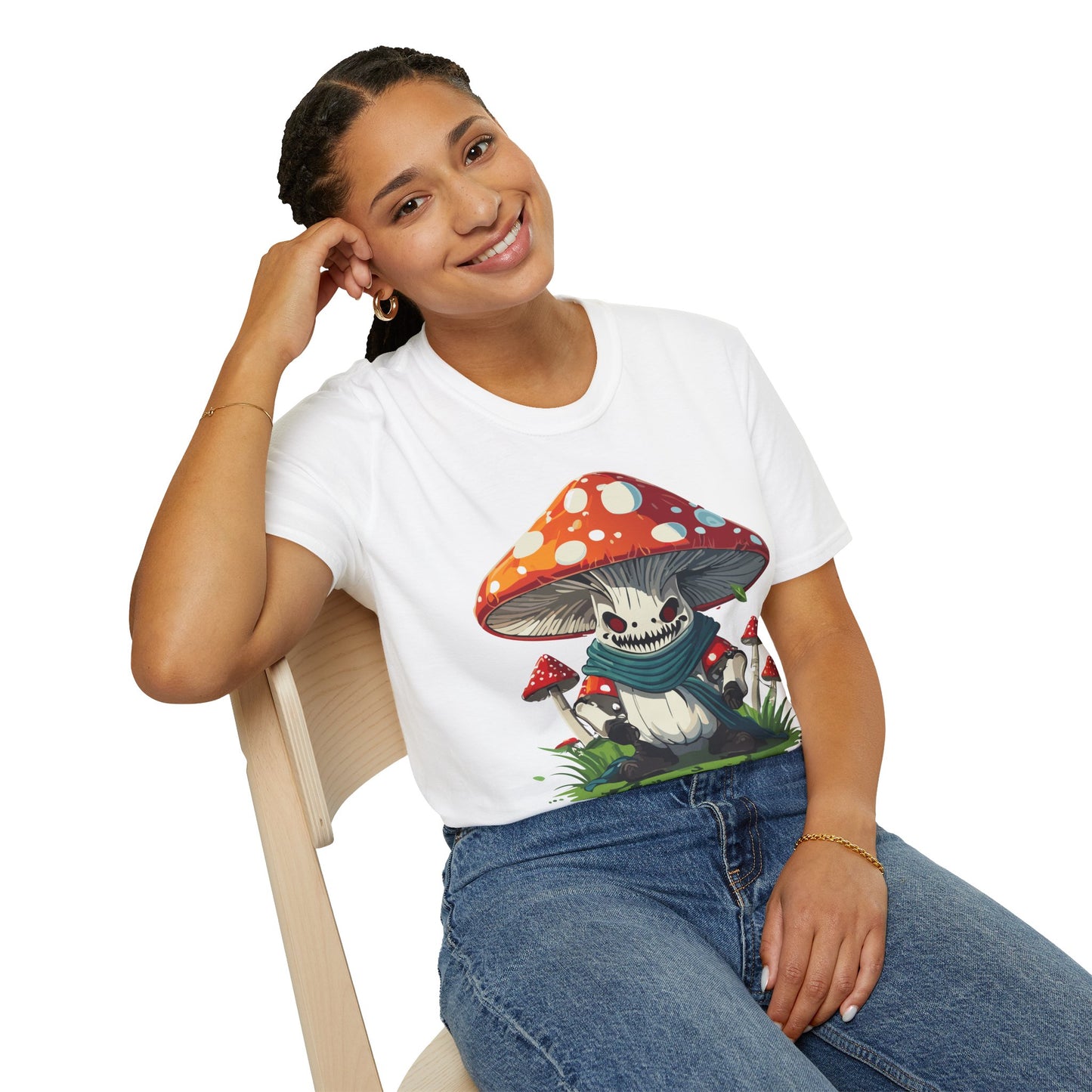 Mashroom Tee Shirt, Mashroom Shirt, Shirt with Funny Mashroom, Shirt with Fungus