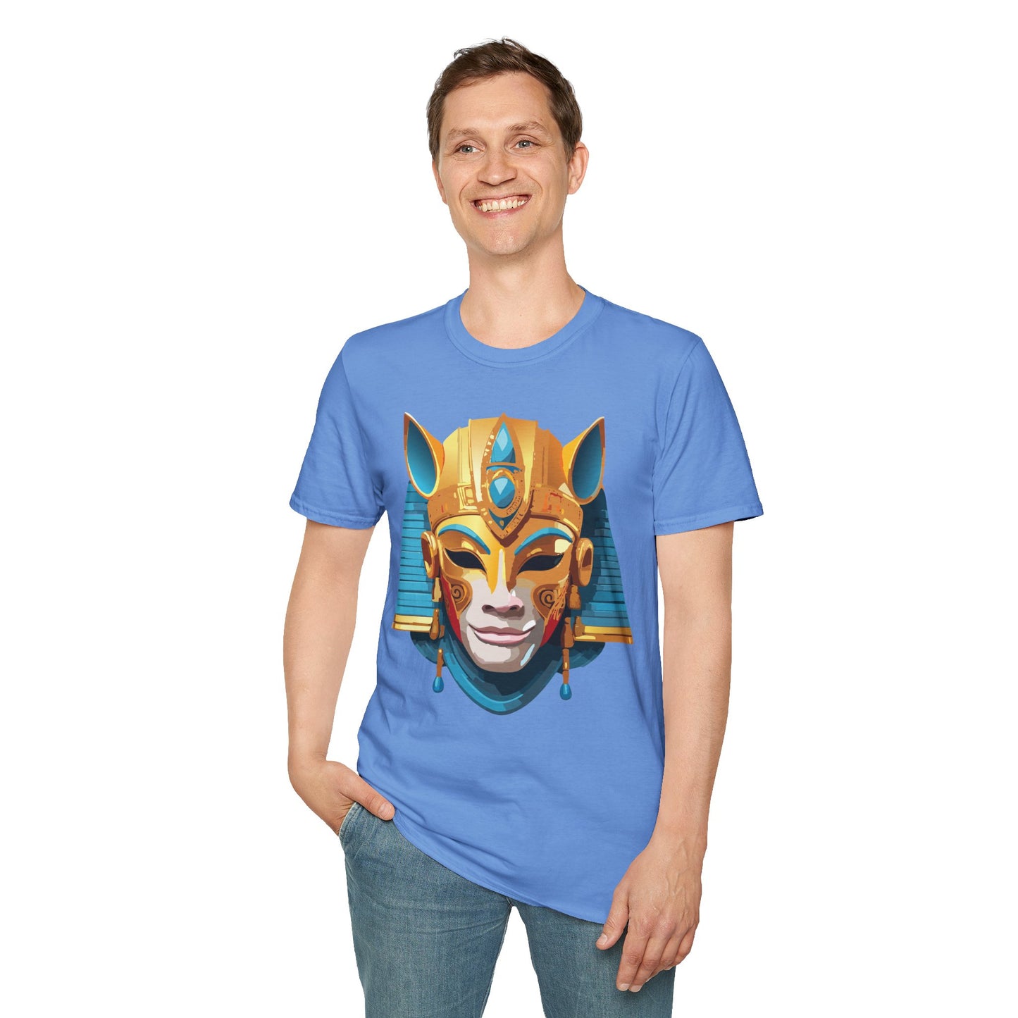 Mask Tee Shirt, Mask Shirt, Shirt with Mask, Masquerade Tees