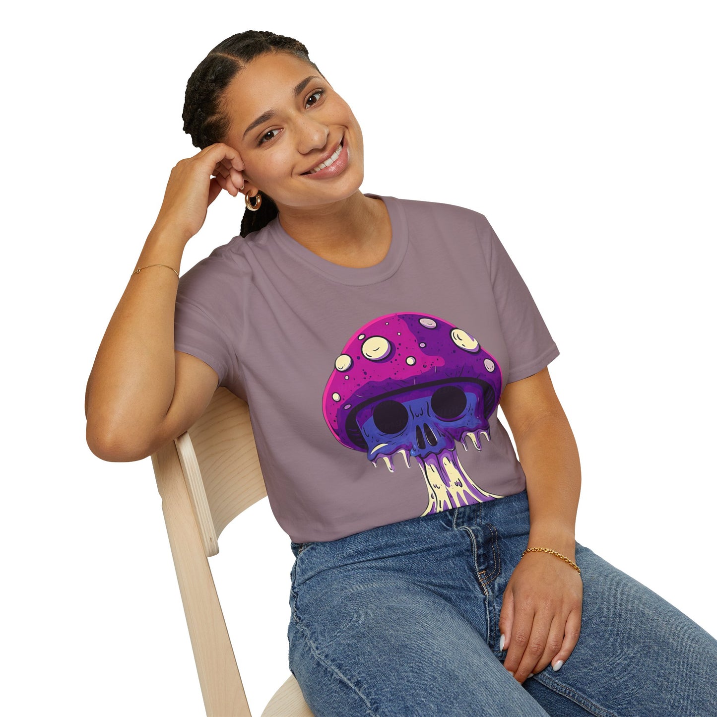 Mashroom Tee Shirt, Mashroom Shirt, Shirt with Funny Mashroom, Shirt with Fungus