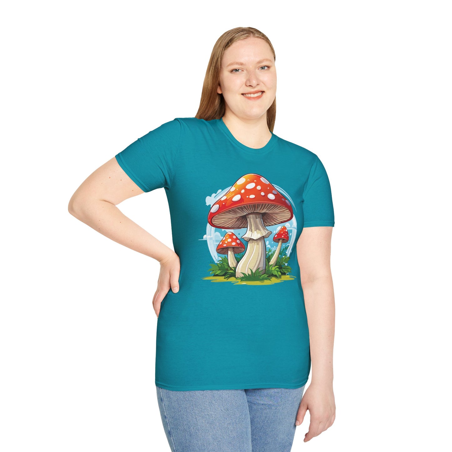 Mashroom Tee Shirt, Mashroom Shirt, Shirt with Funny Mashroom, Shirt with Fungus