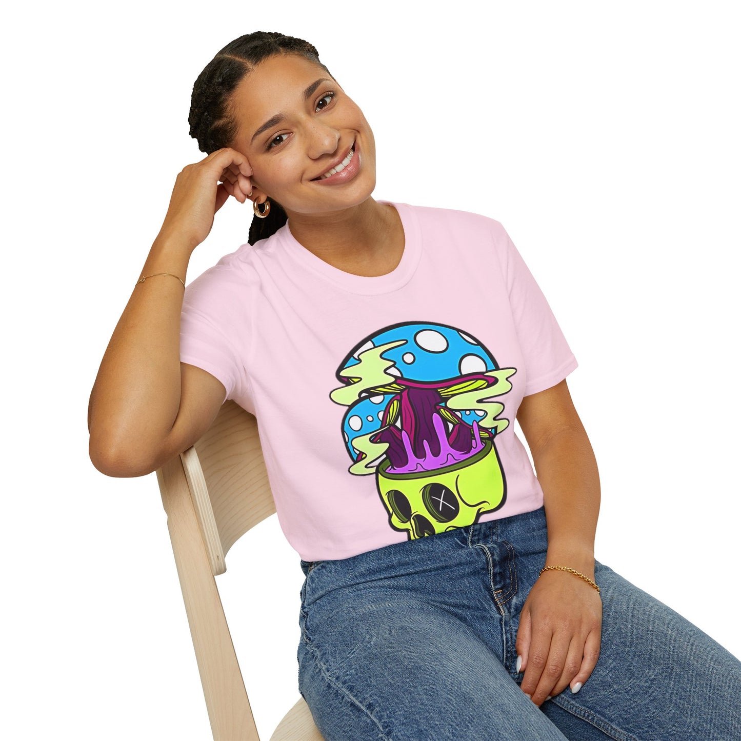 Skull Tee Shirt, Skeleton Shirt, Shirt with Skull, Shirt with Skeleton