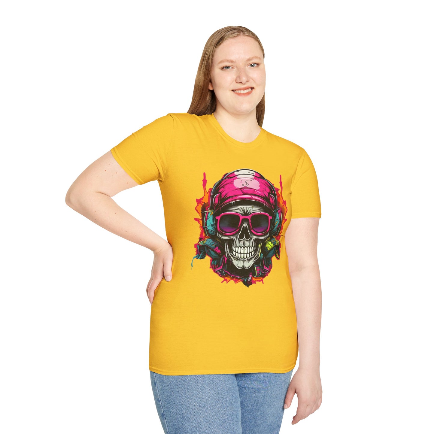 Skull Tee Shirt, Skeleton Shirt, Shirt with Skull, Shirt with Skeleton