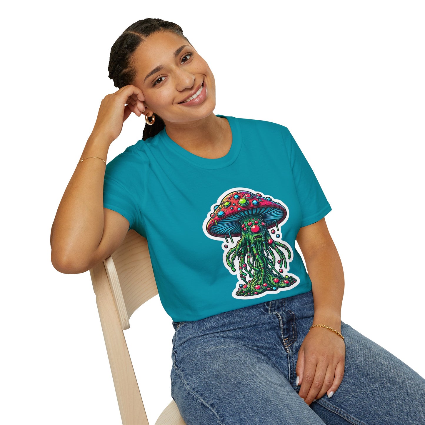 Mashroom Tee Shirt, Mashroom Shirt, Shirt with Funny Mashroom, Shirt with Fungus