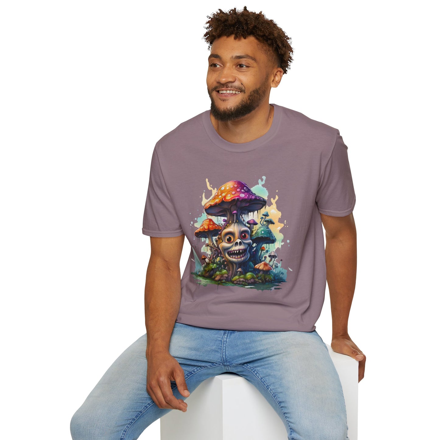 Mashroom Tee Shirt, Mashroom Shirt, Shirt with Funny Mashroom, Shirt with Fungus