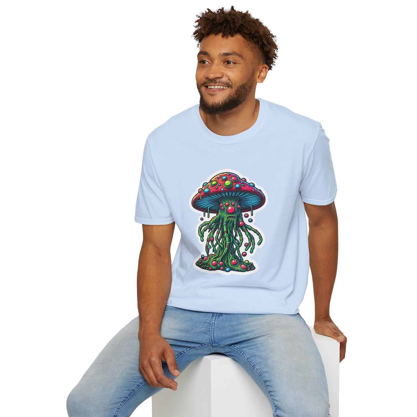 Mashroom Tee Shirt, Mashroom Shirt, Shirt with Funny Mashroom, Shirt with Fungus