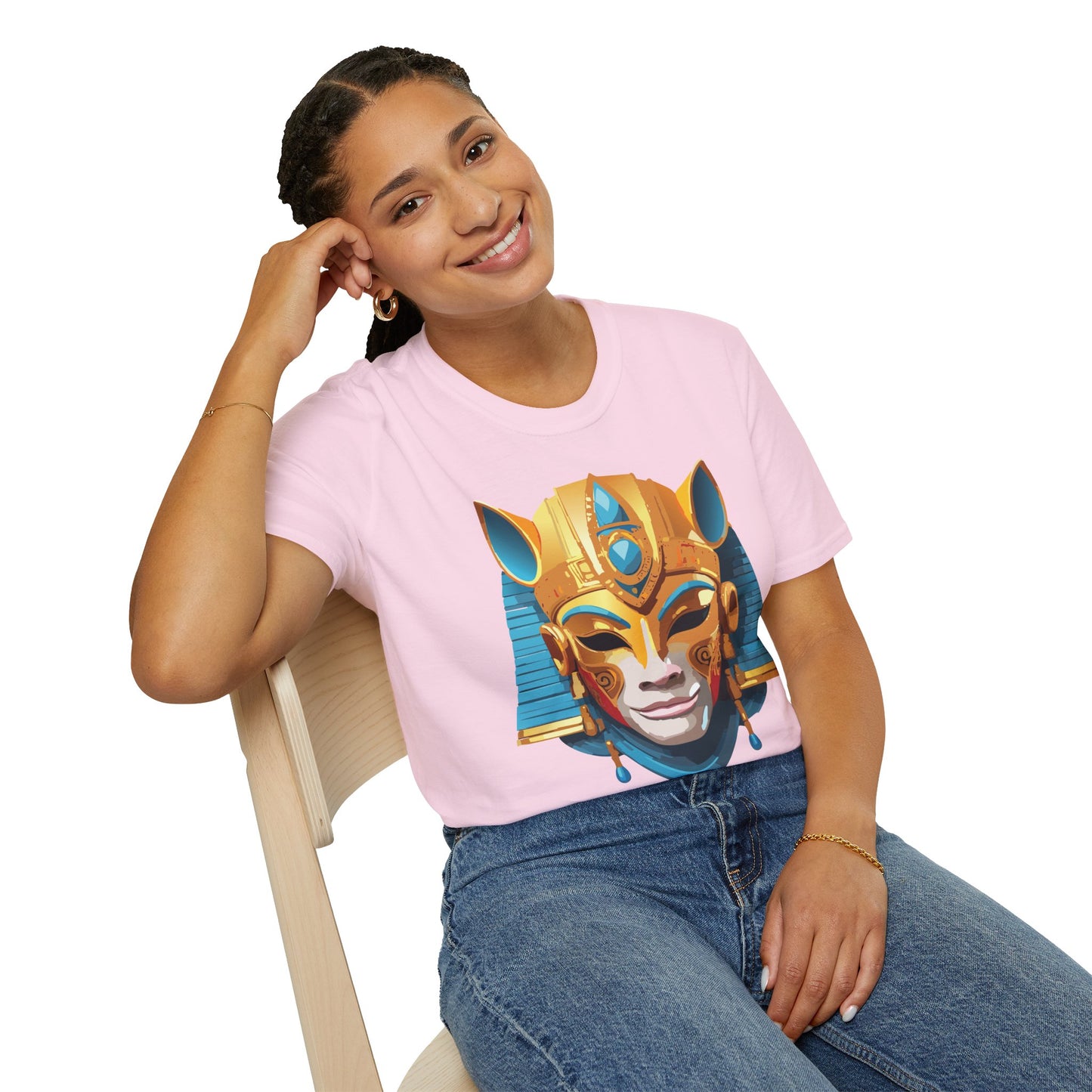 Mask Tee Shirt, Mask Shirt, Shirt with Mask, Masquerade Tees