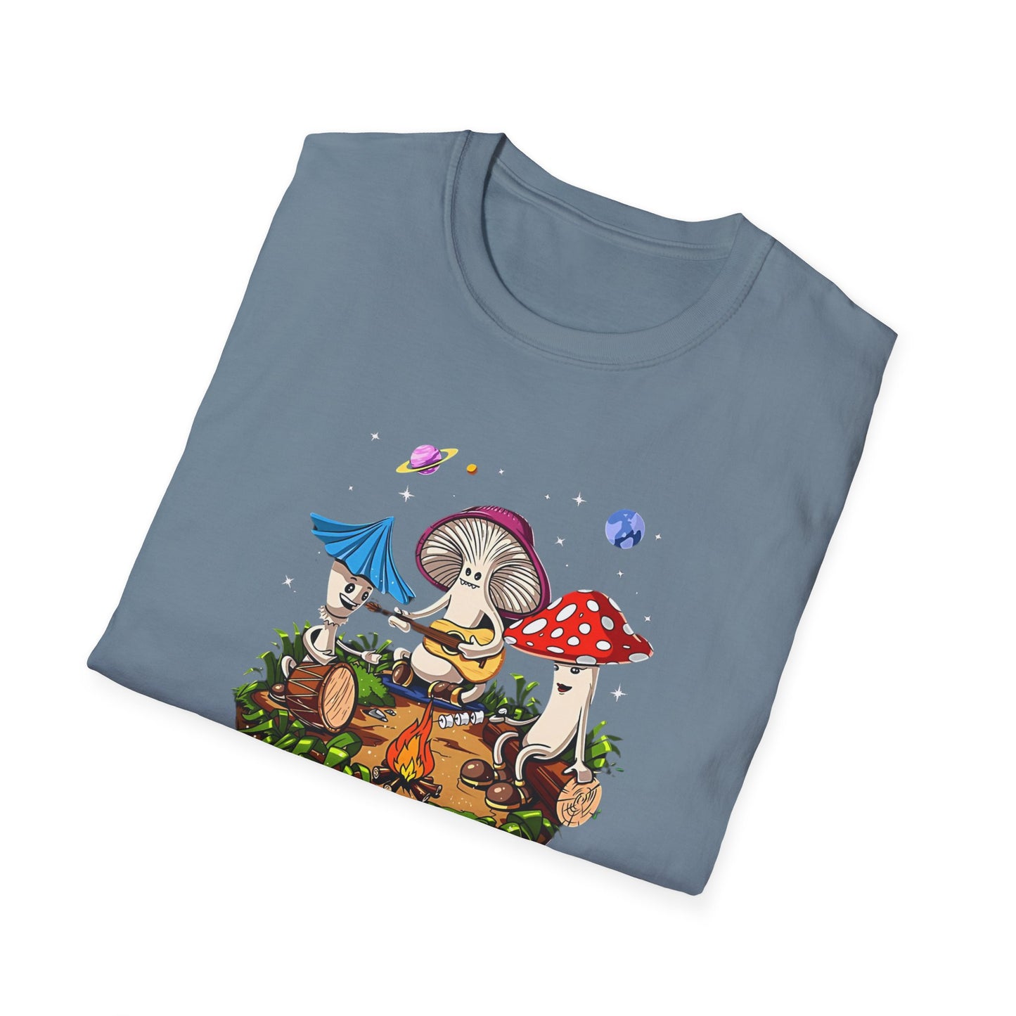 Mashroom Tee Shirt, Mashroom Shirt, Shirt with Funny Mashroom, Shirt with Fungus