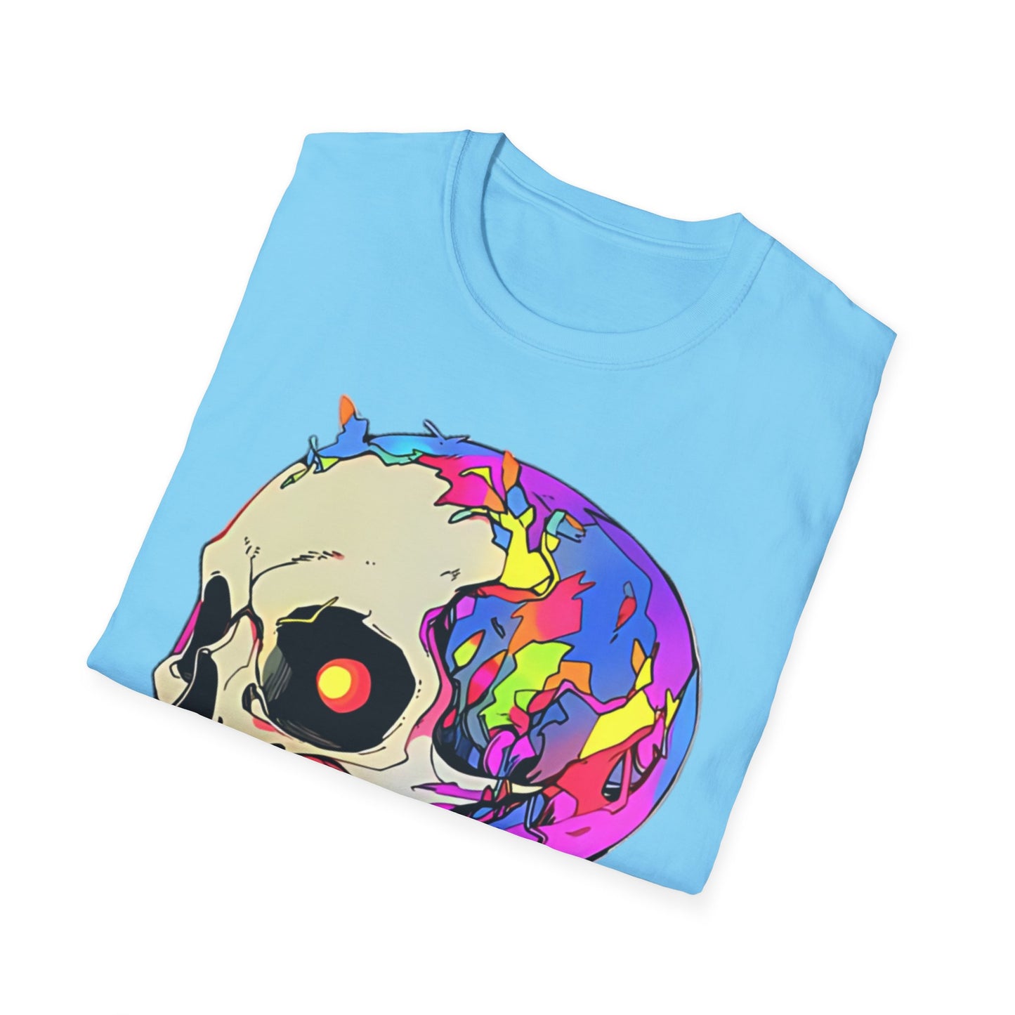 Skull Tee Shirt, Skeleton Shirt, Shirt with Skull, Shirt with Skeleton