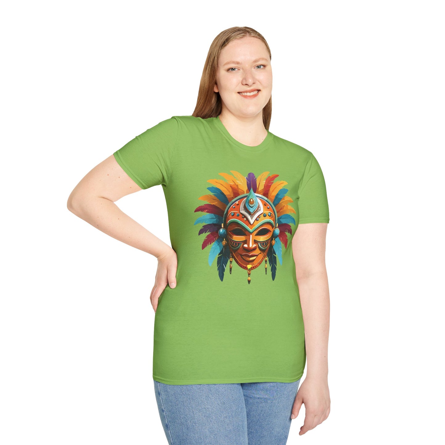 Mask Tee Shirt, Mask Shirt, Shirt with Mask, Masquerade Tees