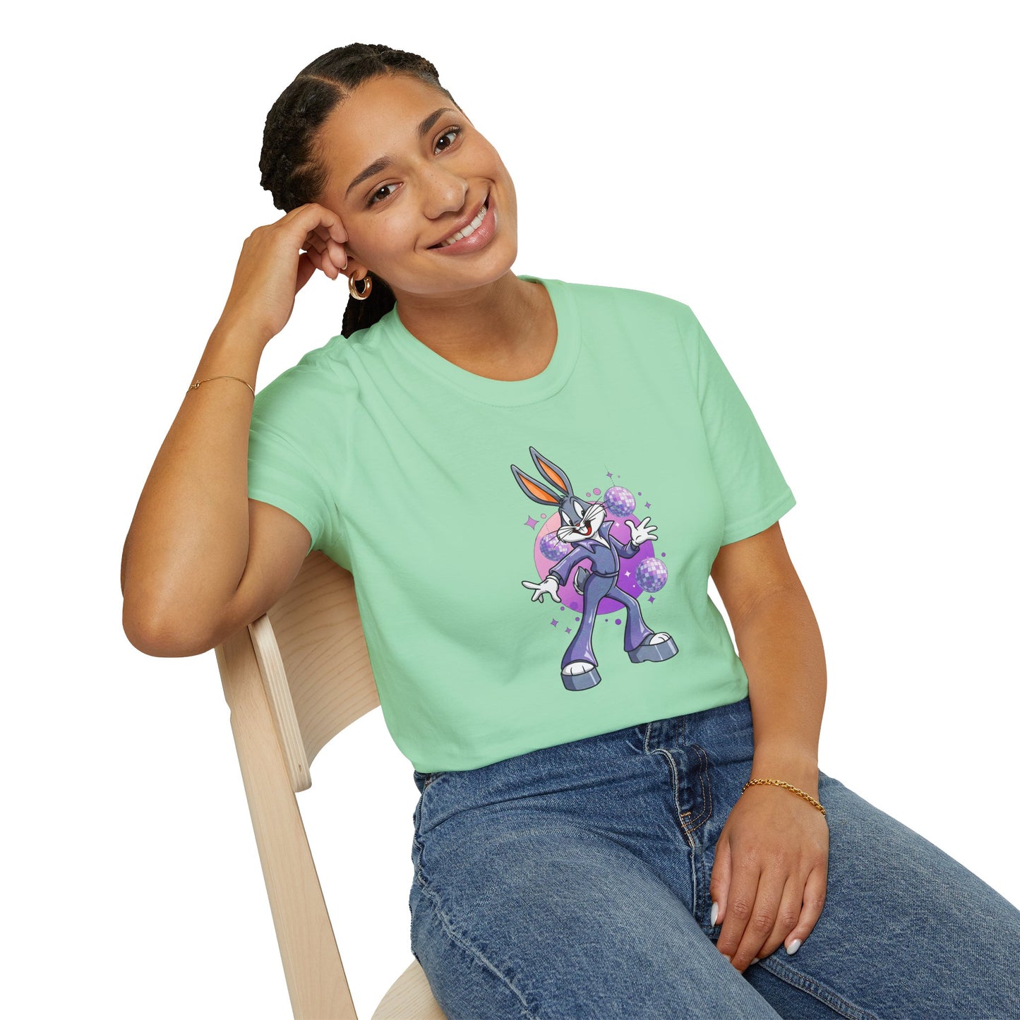 Bugs Bunny Shirt, Bugs Bunny T Shirt, Shirt with Bugs Bunny, T Shirt with Cartoon, Cartoon on T Shirt, Animation Shirt