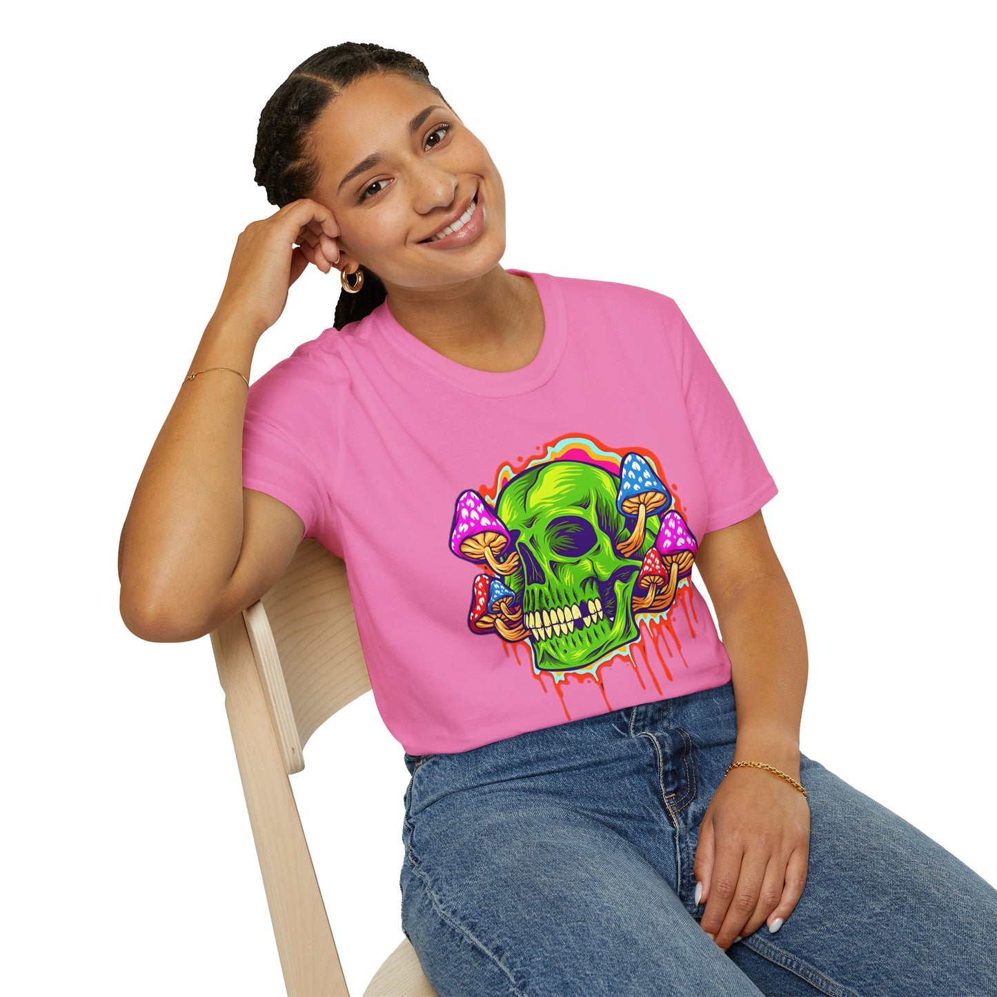Skull Tee Shirt, Skeleton Shirt, Shirt with Skull, Shirt with Skeleton