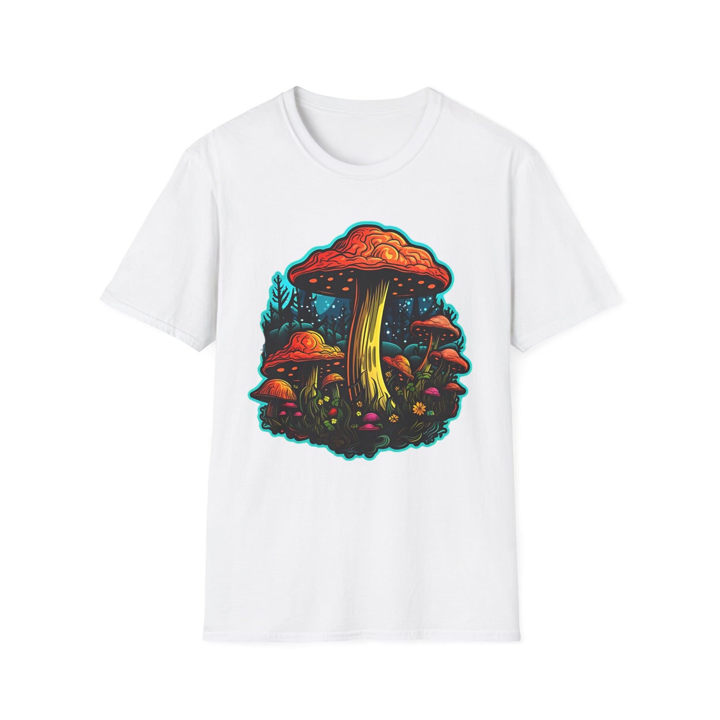 Mashroom Tee Shirt, Mashroom Shirt, Shirt with Funny Mashroom, Shirt with Fungus