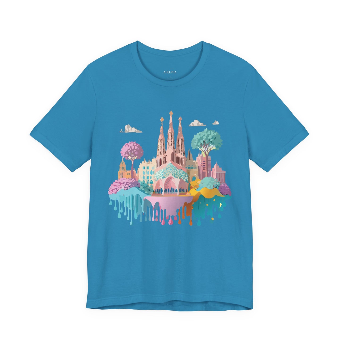 Tourist Shirt, Shirt with Barcelona