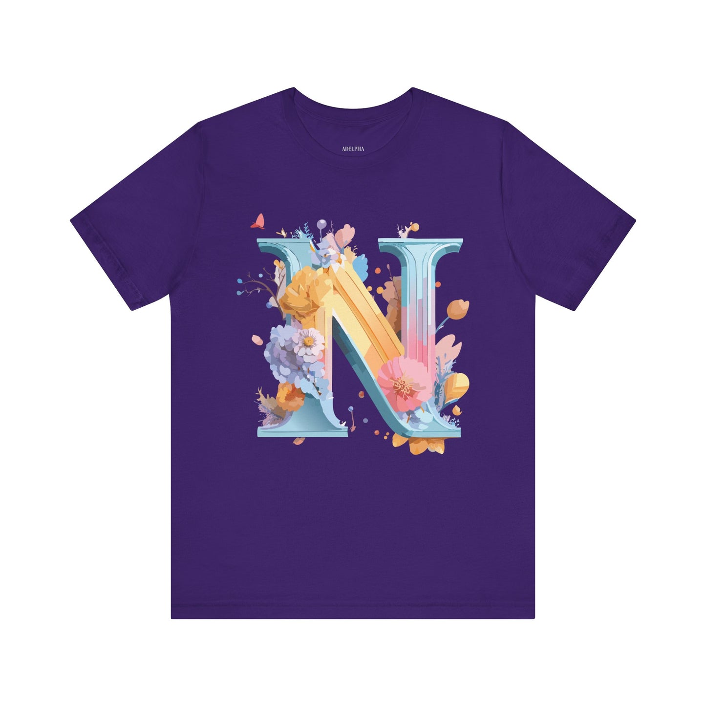 Letter Shirt, Letter N Shirt