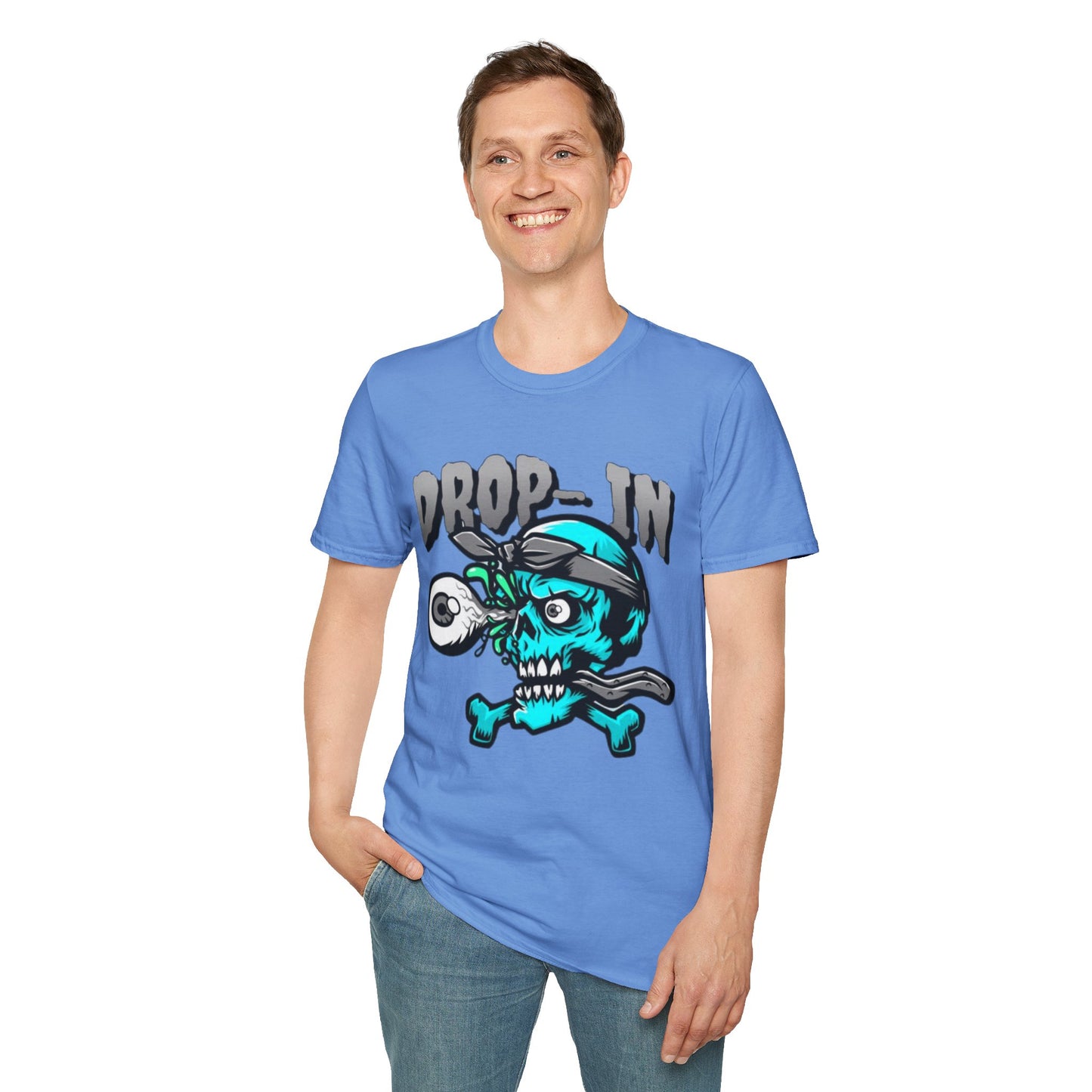 Skull Tee Shirt, Skeleton Shirt, Shirt with Skull, Shirt with Skeleton
