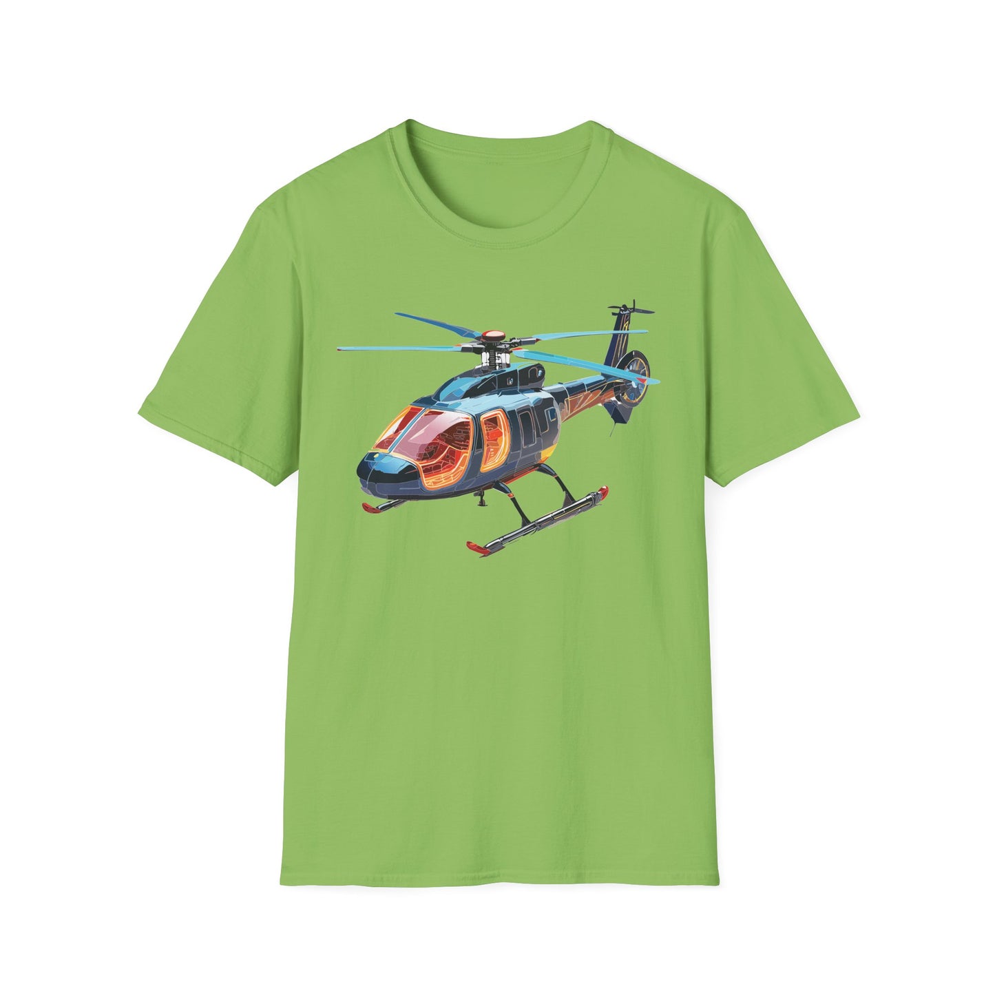 Chopper Shirt, Helicopter Shirt, Shirt with Helicopter, T Shirt with Chopper