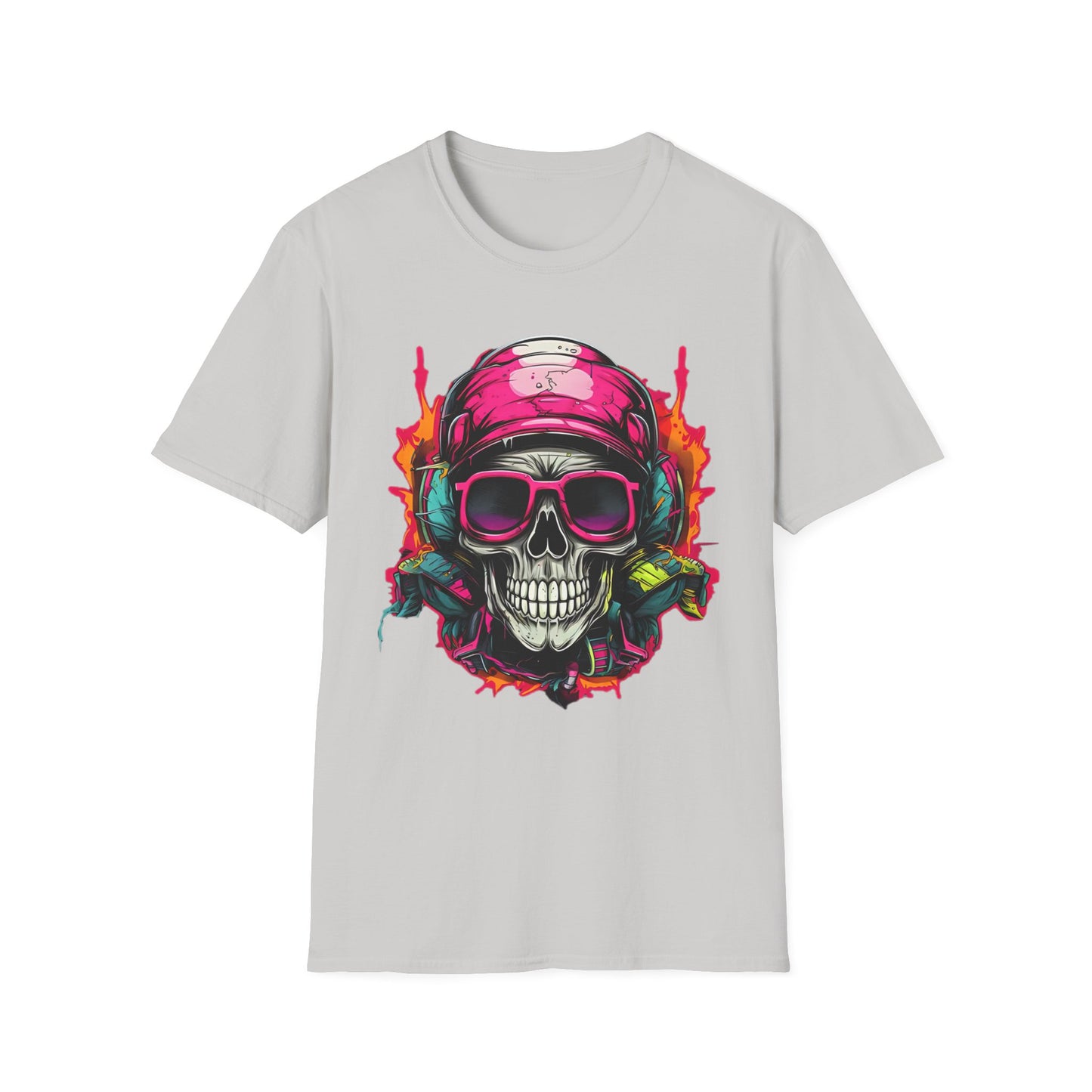 Skull Tee Shirt, Skeleton Shirt, Shirt with Skull, Shirt with Skeleton