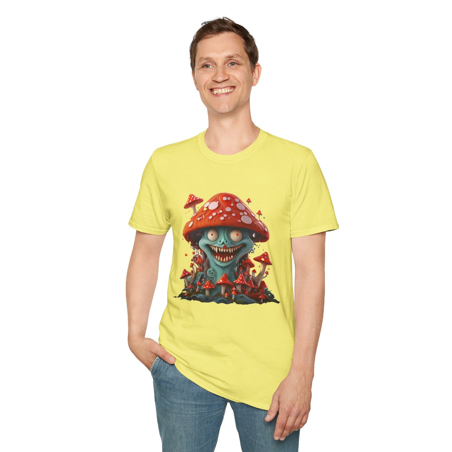 Mashroom Tee Shirt, Mashroom Shirt, Shirt with Funny Mashroom, Shirt with Fungus