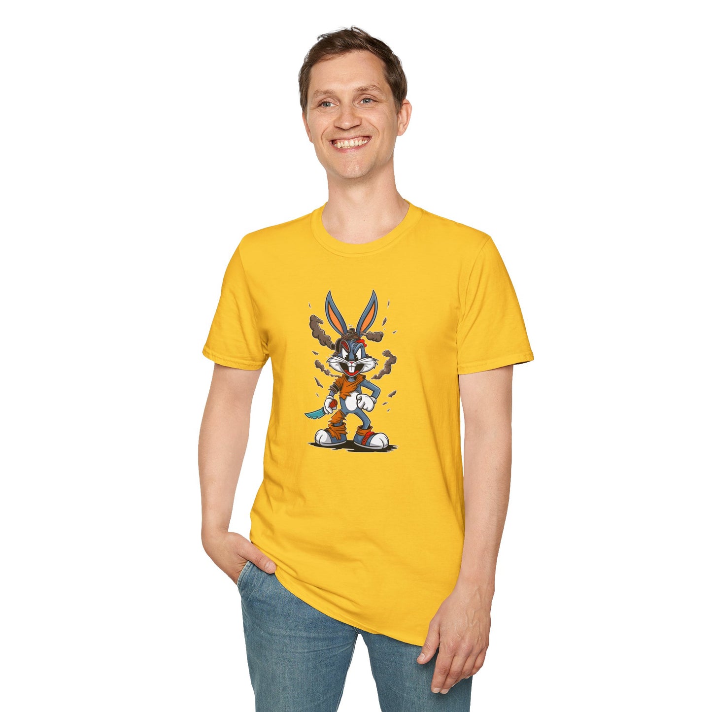 Bugs Bunny Shirt, Bugs Bunny T Shirt, Shirt with Bugs Bunny, T Shirt with Cartoon, Cartoon on T Shirt, Animation Shirt