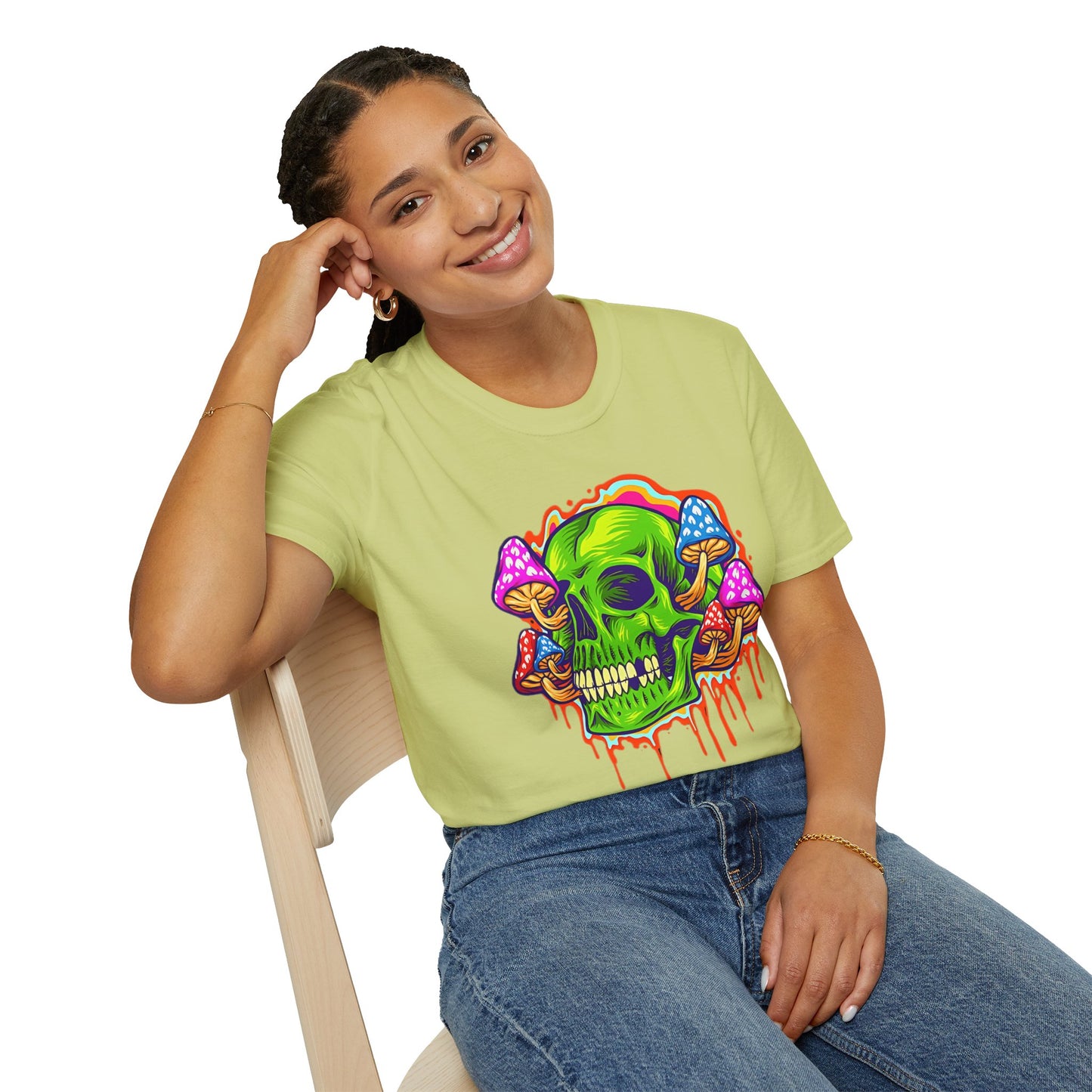 Skull Tee Shirt, Skeleton Shirt, Shirt with Skull, Shirt with Skeleton