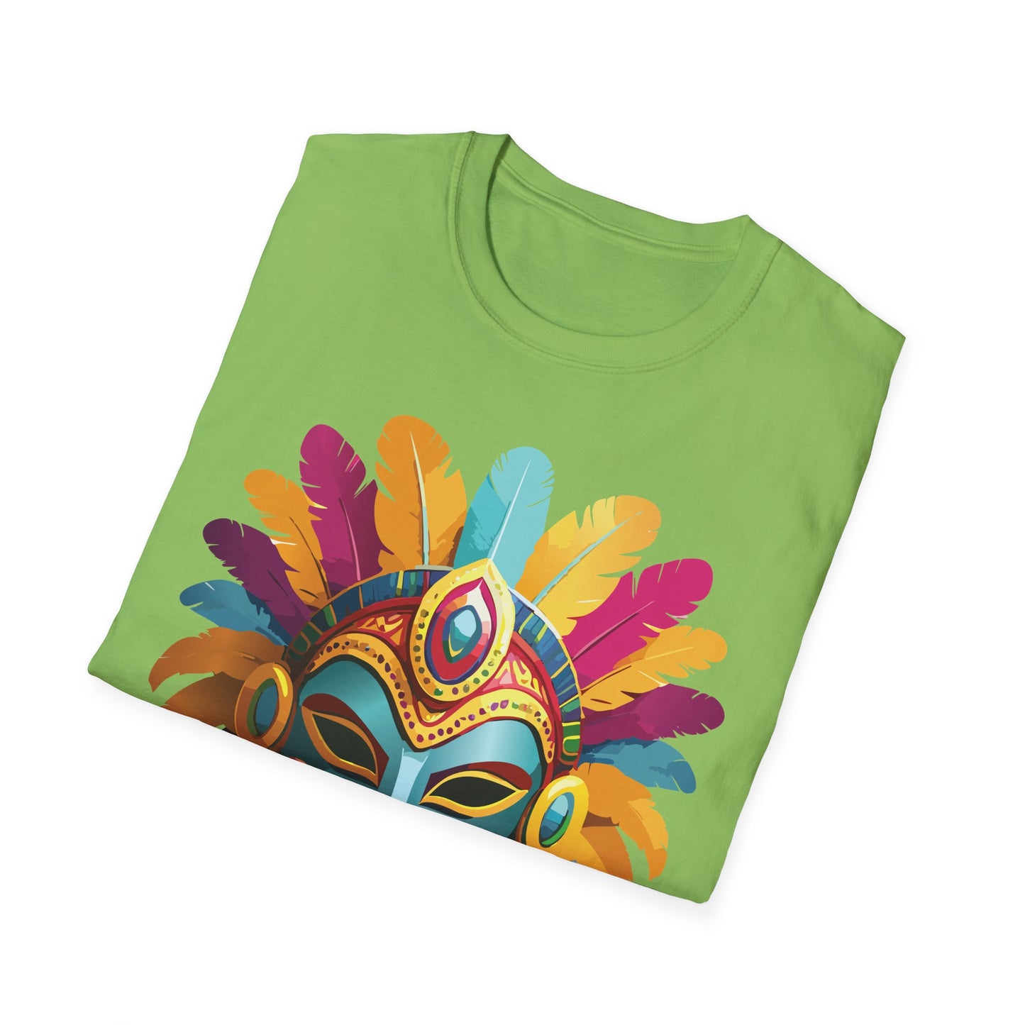 Mask Tee Shirt, Mask Shirt, Shirt with Mask, Masquerade Tees