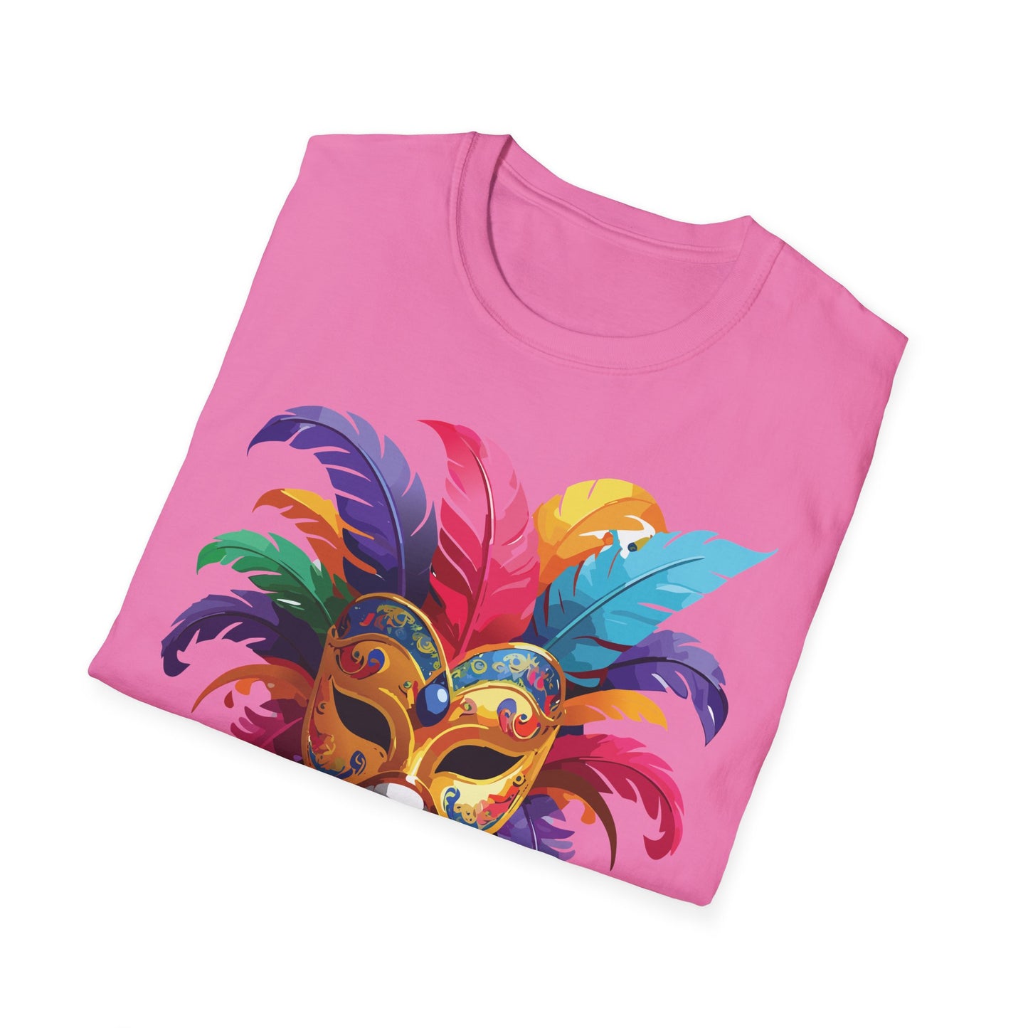 Mask Tee Shirt, Mask Shirt, Shirt with Mask, Masquerade Tees