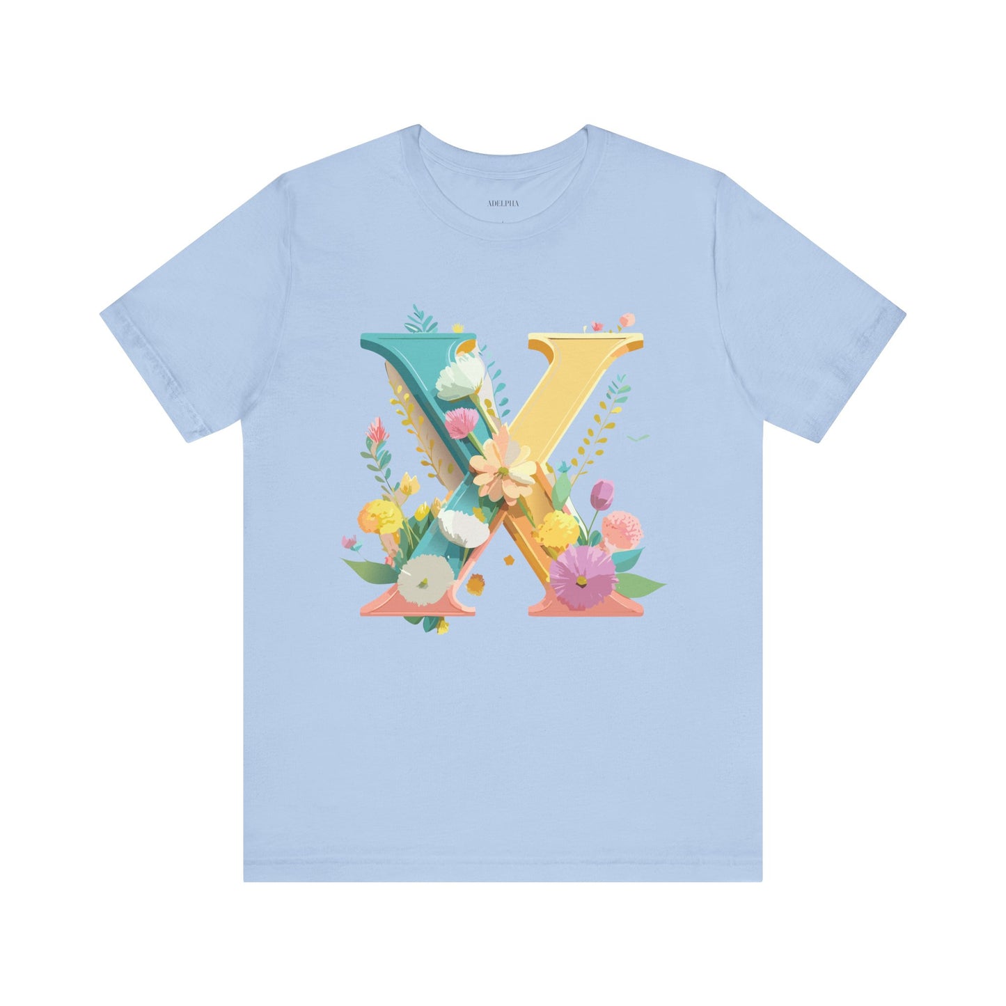 Letter Shirt, Letter X Shirt