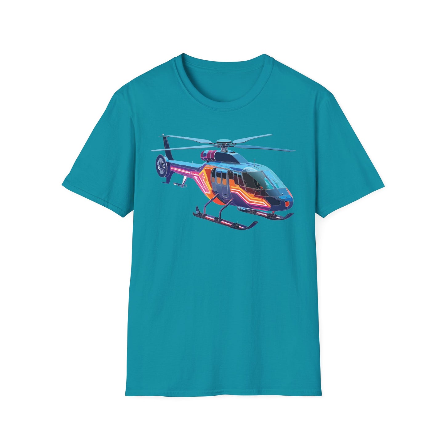 Chopper Shirt, Helicopter Shirt, Shirt with Helicopter, T Shirt with Chopper