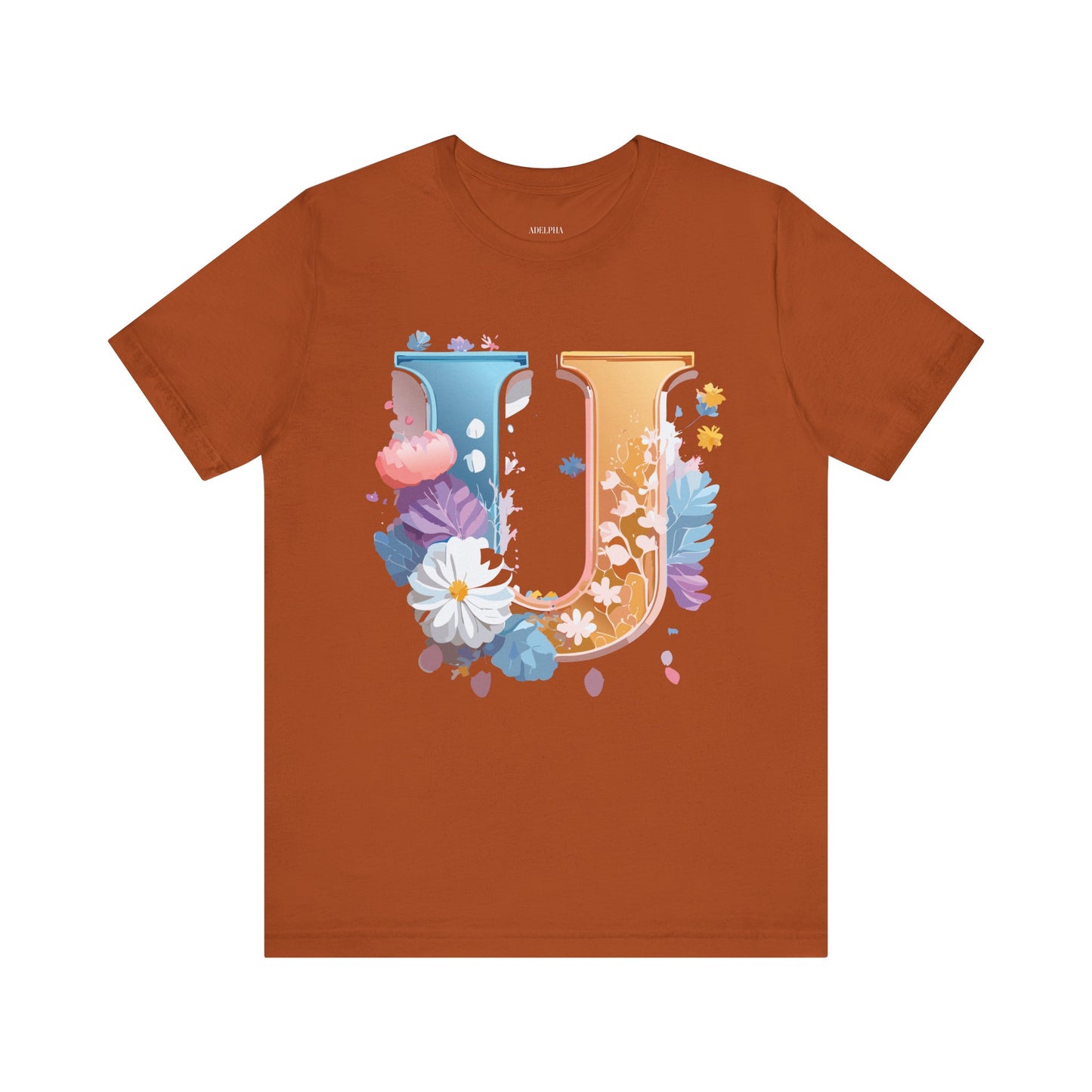 Letter Shirt, Letter U Shirt