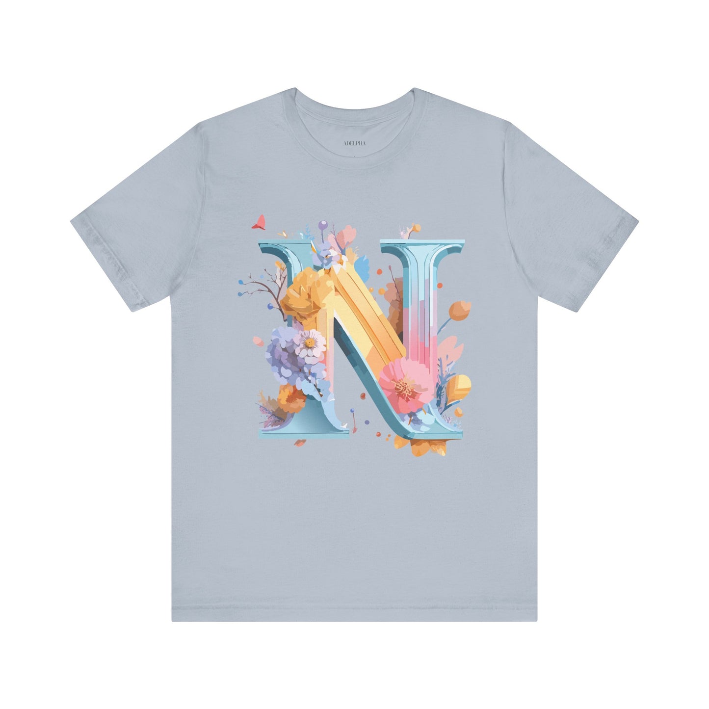 Letter Shirt, Letter N Shirt